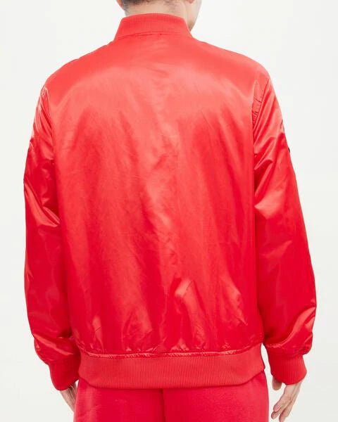 Men’s Pro Standard Chicago Bulls Satin Jacket Red