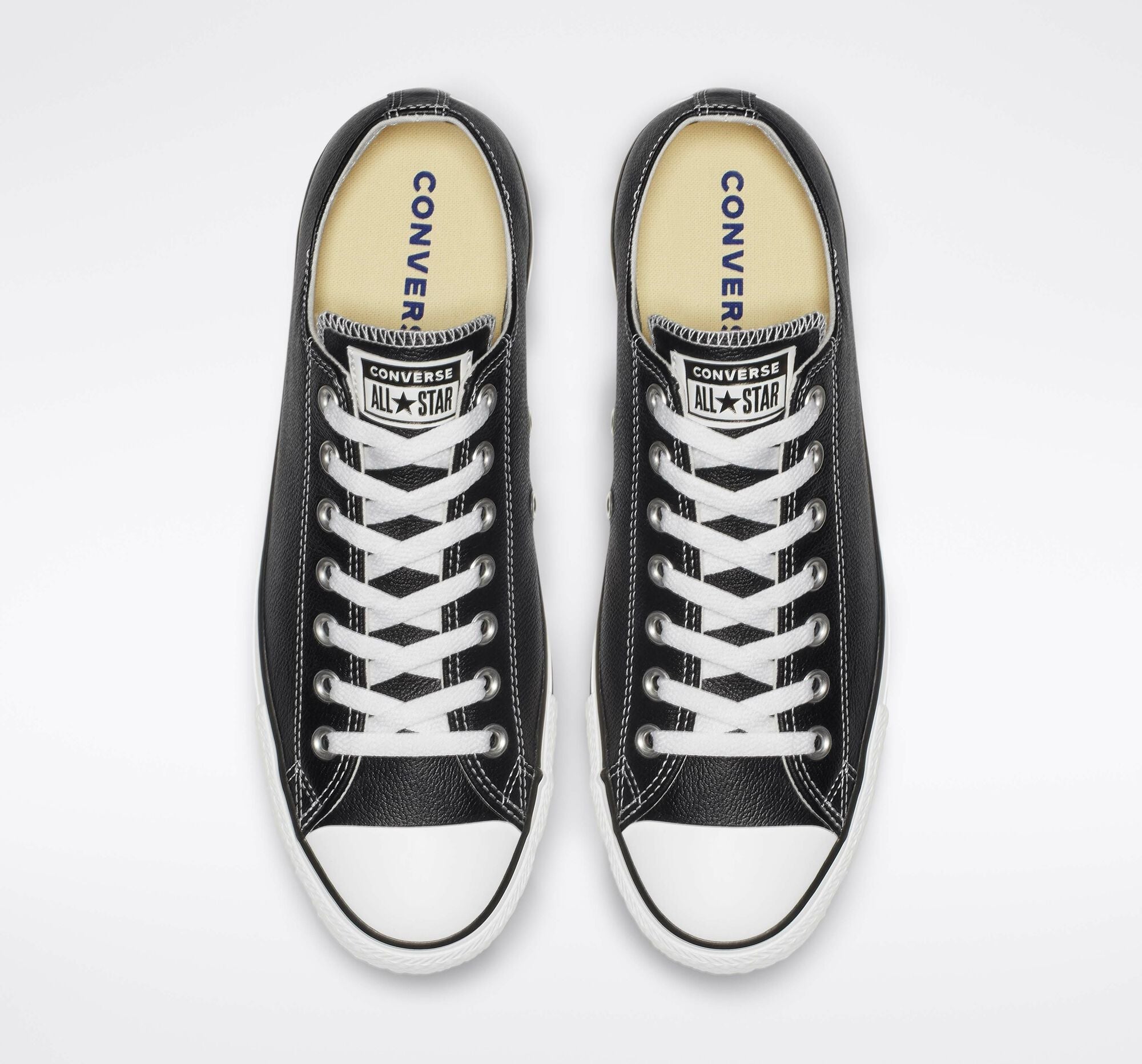 Unisex Converse Chuck Taylor All Star Leather Shoes Black