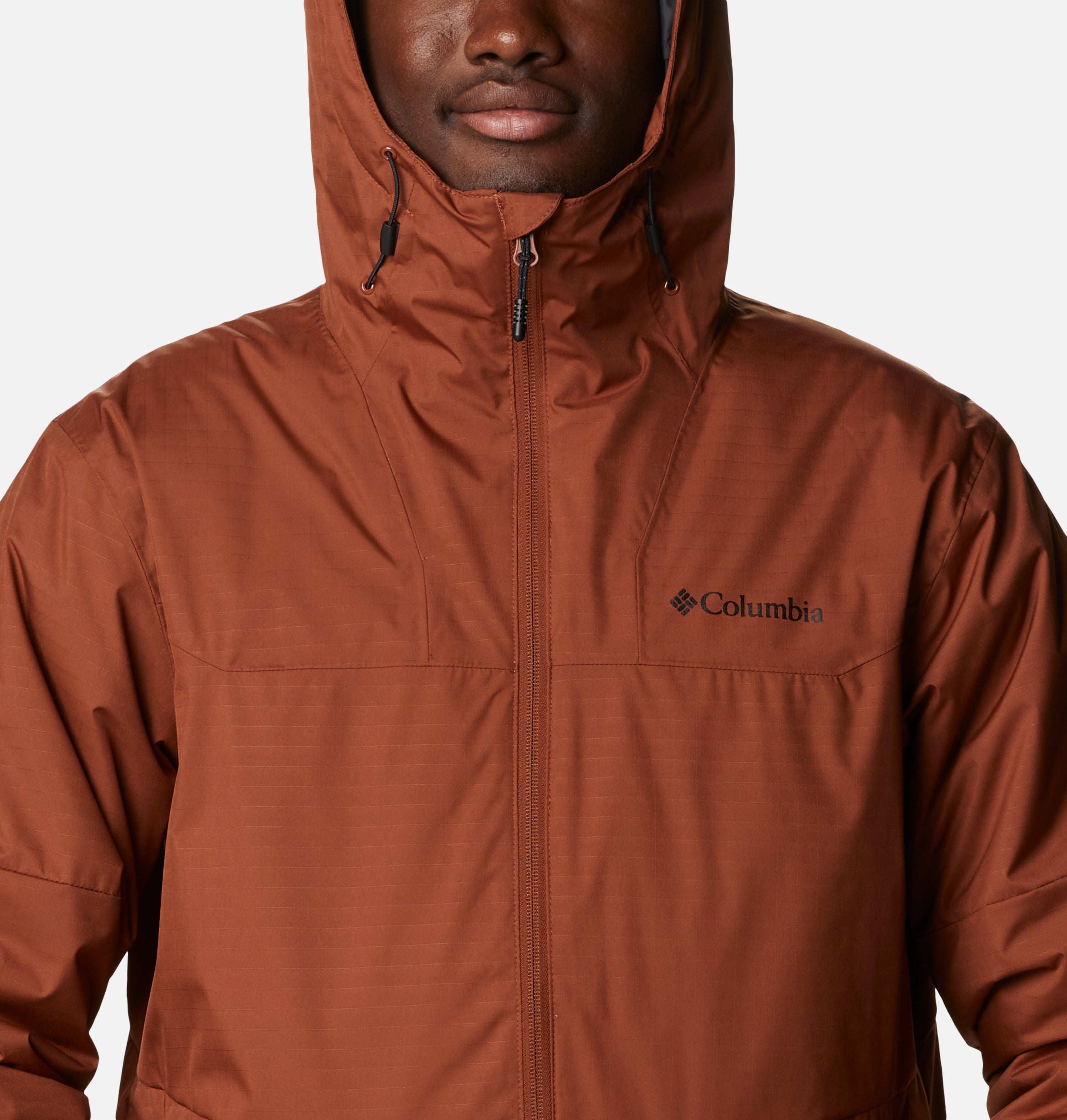 Men’s Columbia Point Park Insulated Jacket Dark Amber