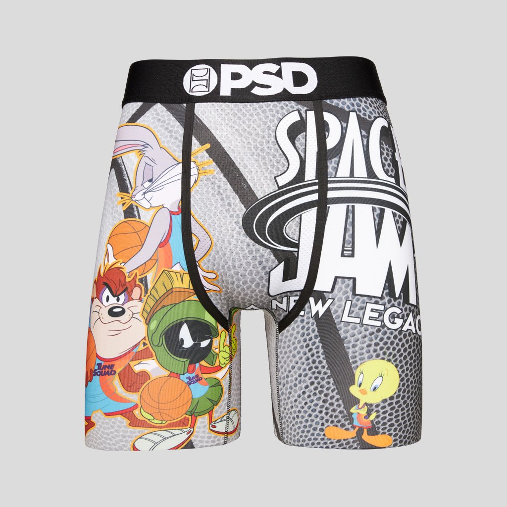 Men's PSD Space Jam Boxer Briefs Jam