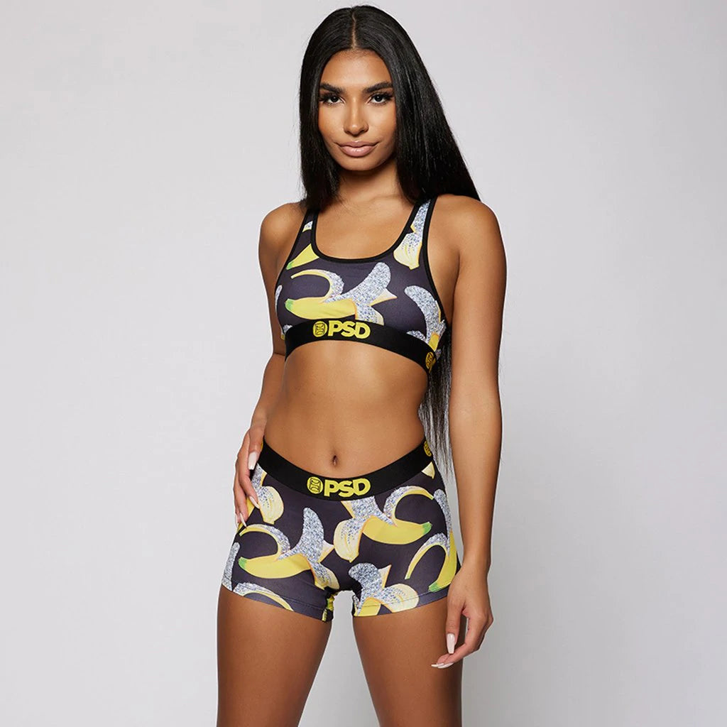 Women's PSD Iced Banana Boy Shorts