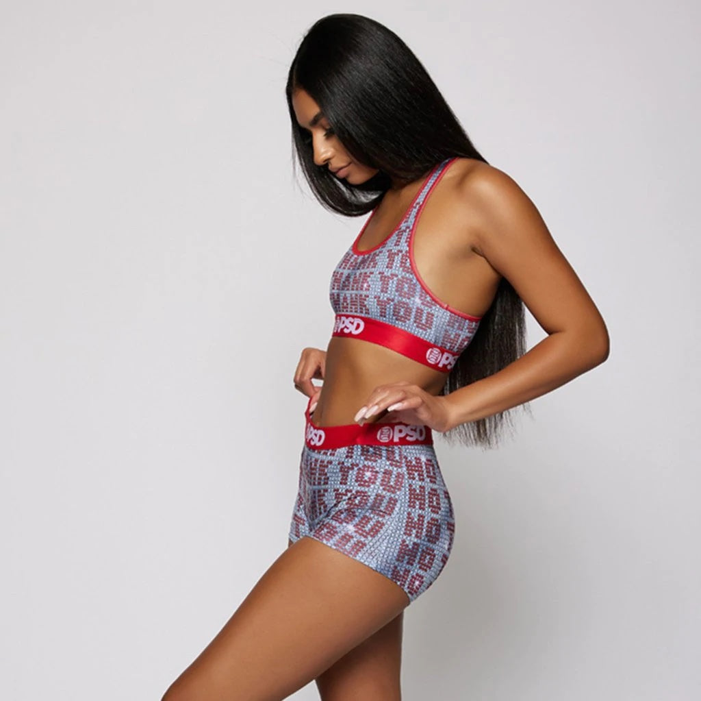 Women's PSD No Thank You Boy Shorts