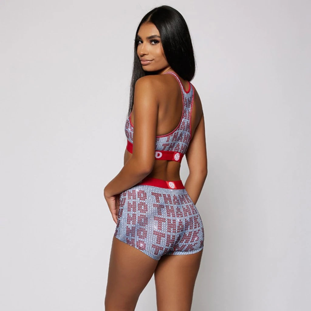 Women's PSD No Thank You Boy Shorts