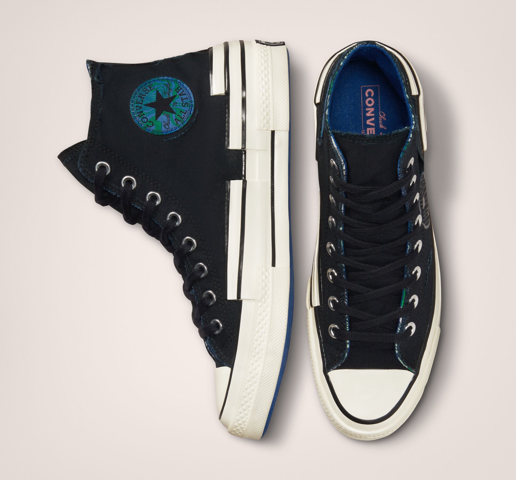 Men's Converse Chuck 70 Hacked Heel Tear Away Black