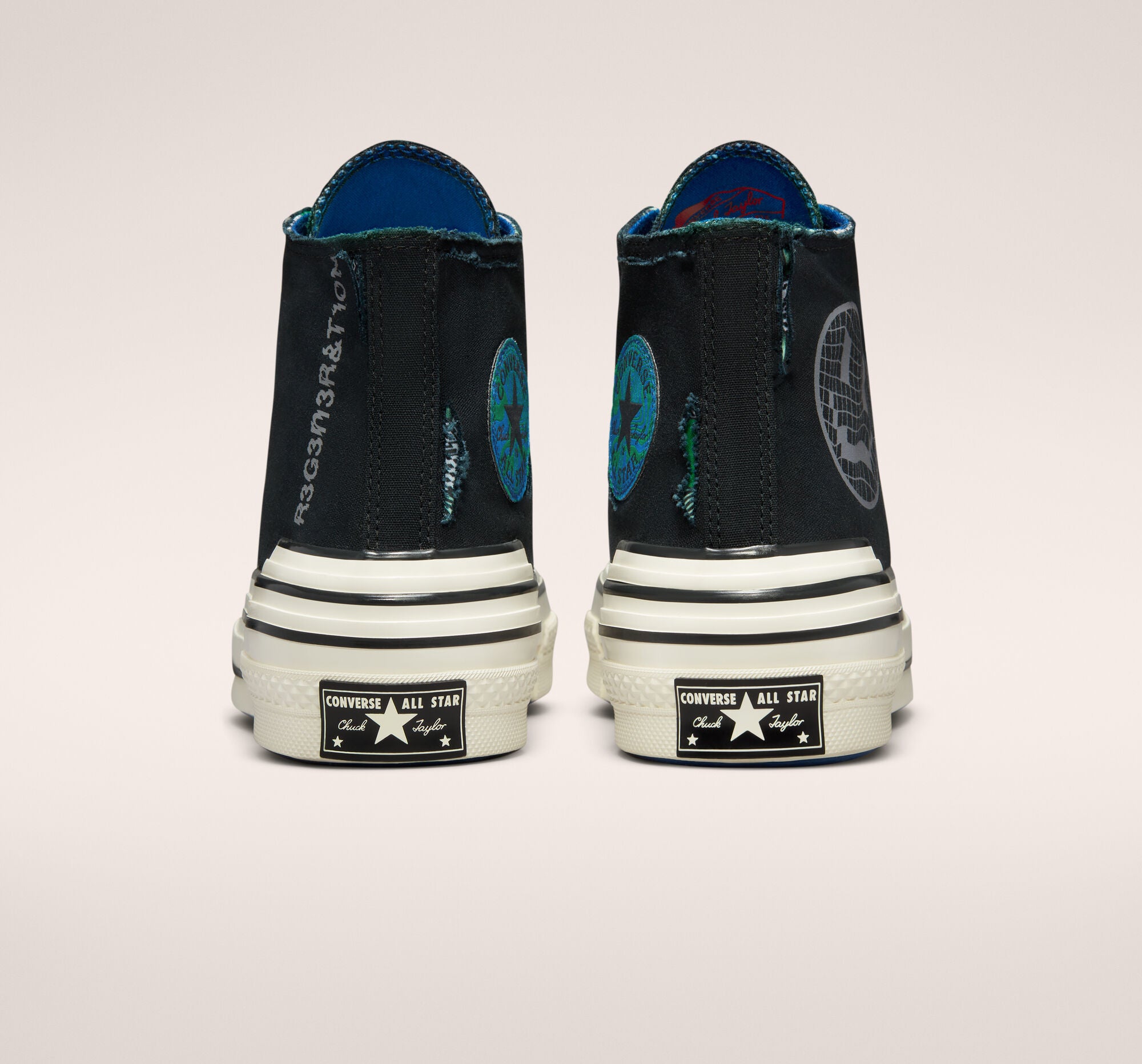 Men's Converse Chuck 70 Hacked Heel Tear Away Black