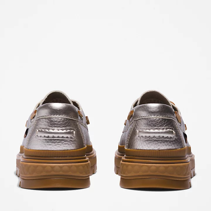 Women's Timberland Ray City Boat Shoes Silver