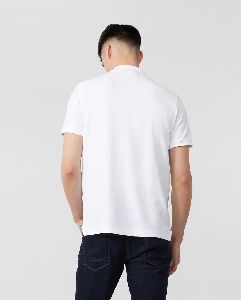 Men's Psycho Bunny Classic Polo White