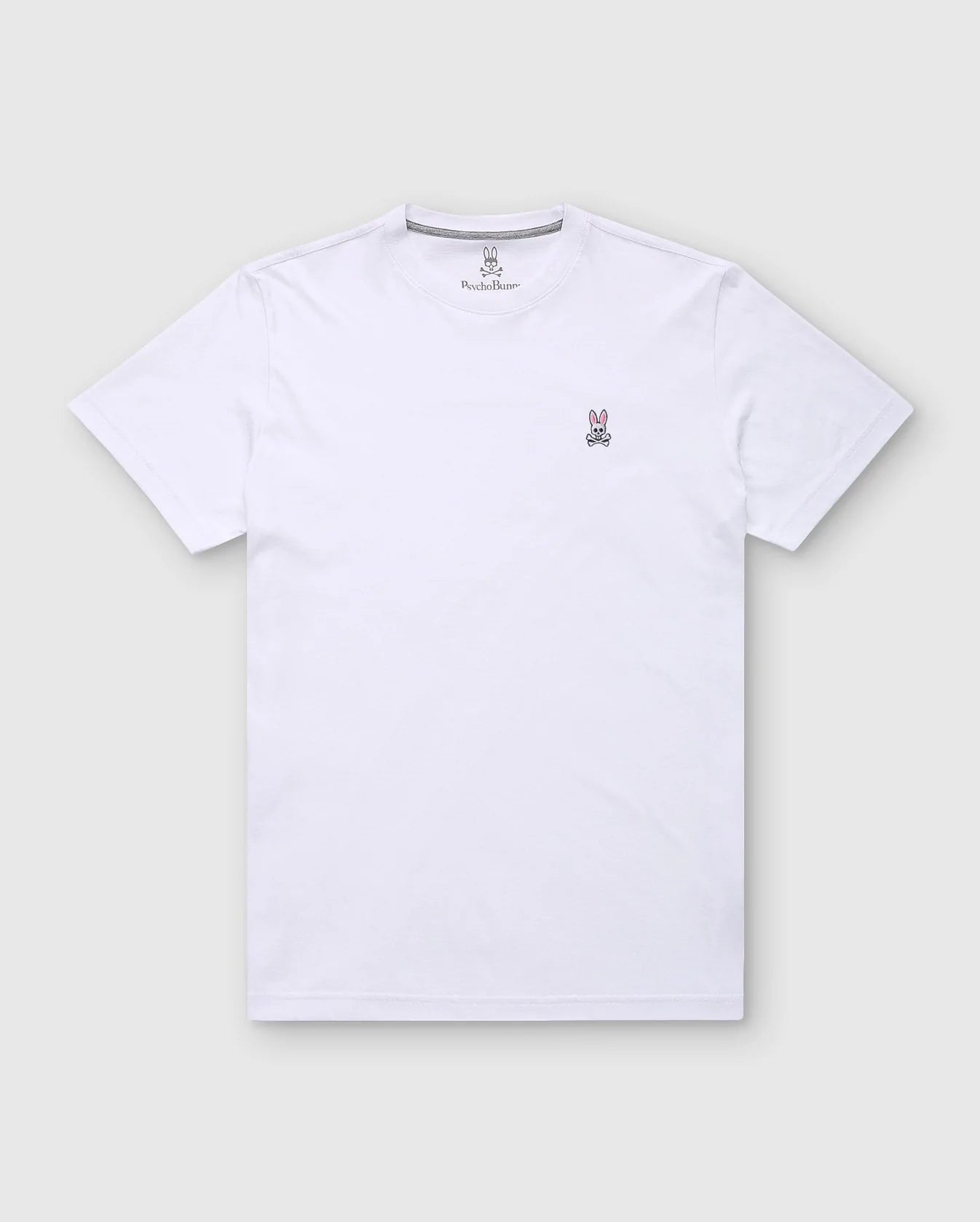 Men's Psycho Bunny Classic Crew Neck Tee White