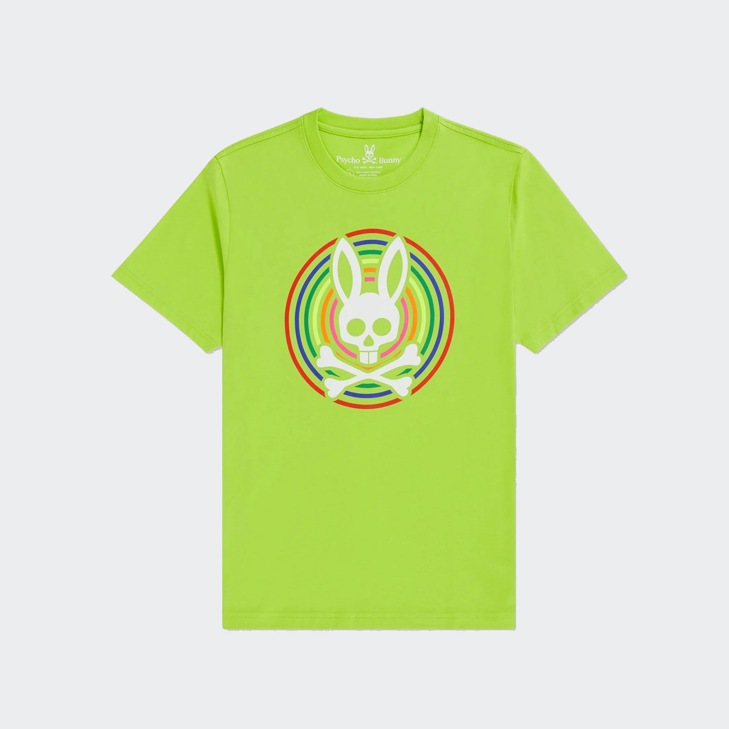 Men's Psycho Bunny Andrew Tee Acid Lime