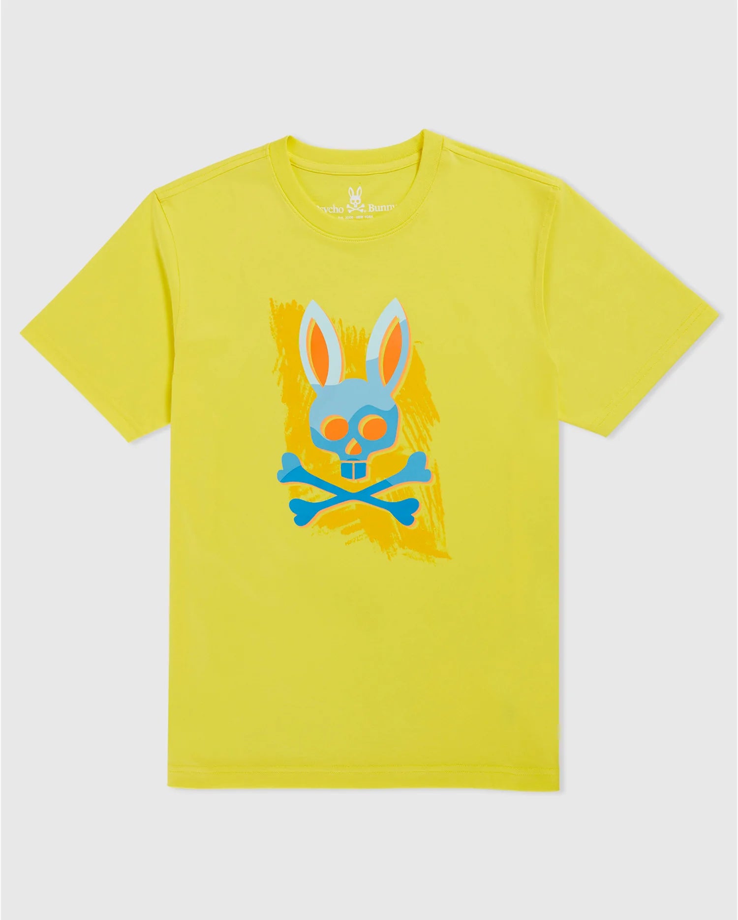 Men's Psycho Bunny Surrell Graphic Tee Sundance Yellow