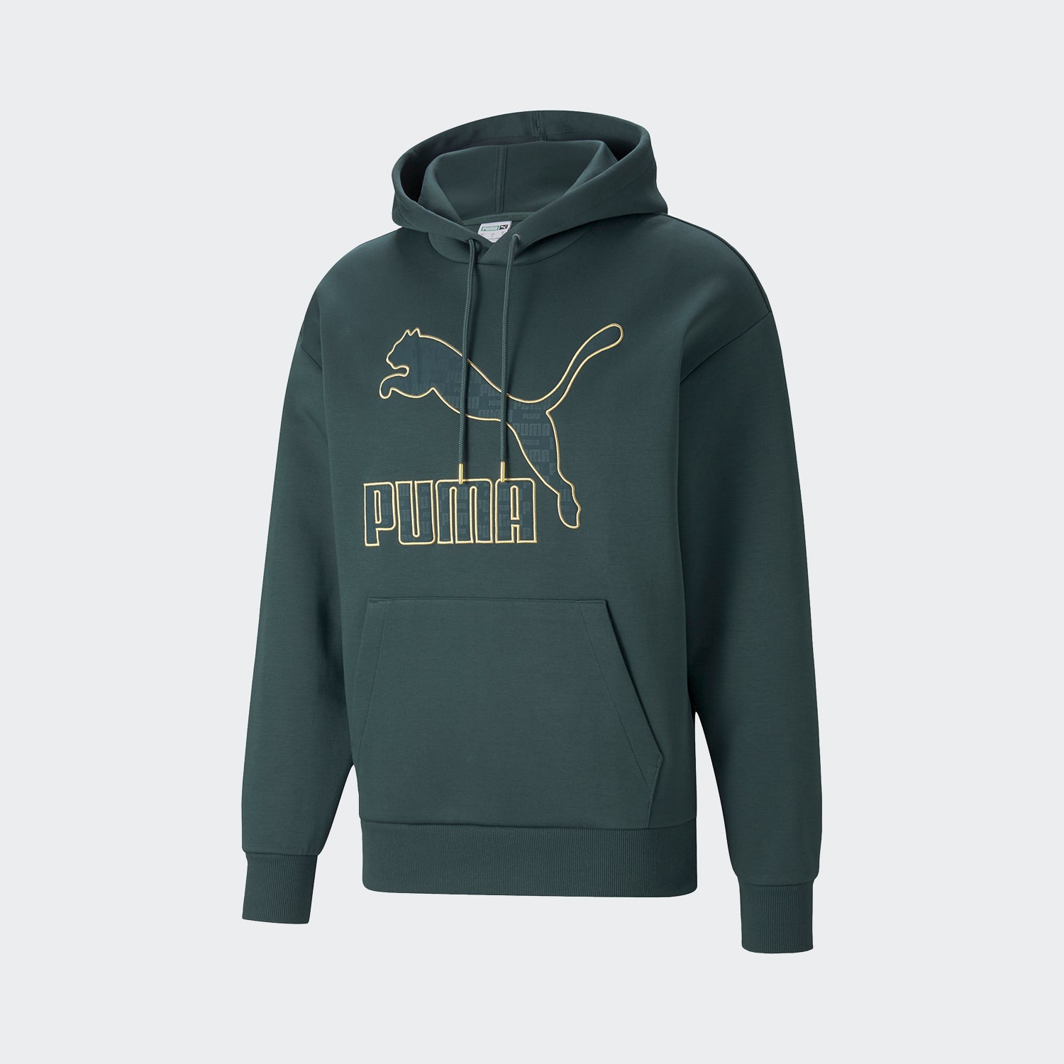 Men's PUMA Luxe Graphic Hoodie Green