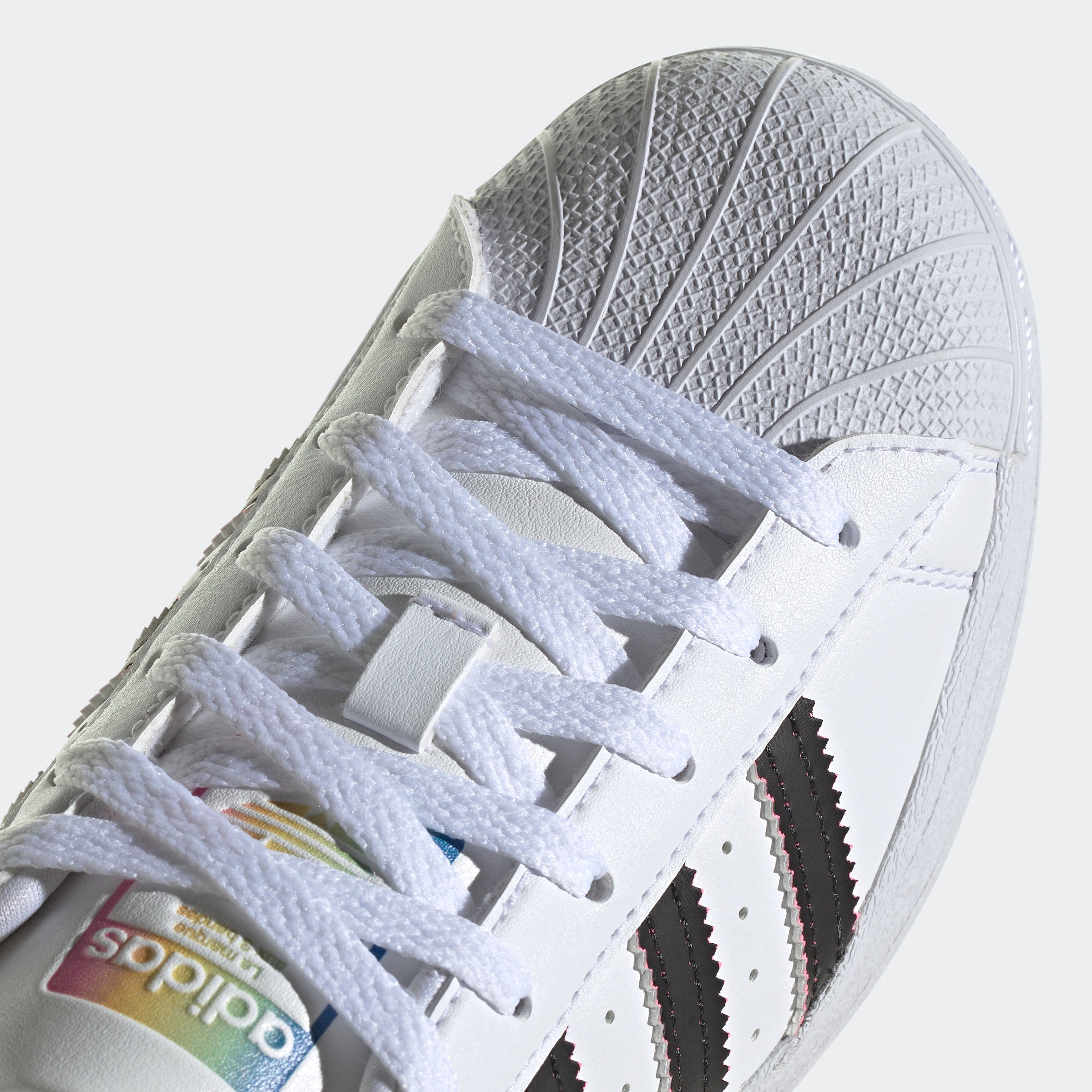 Big Kids adidas Originals Superstar Shoes White