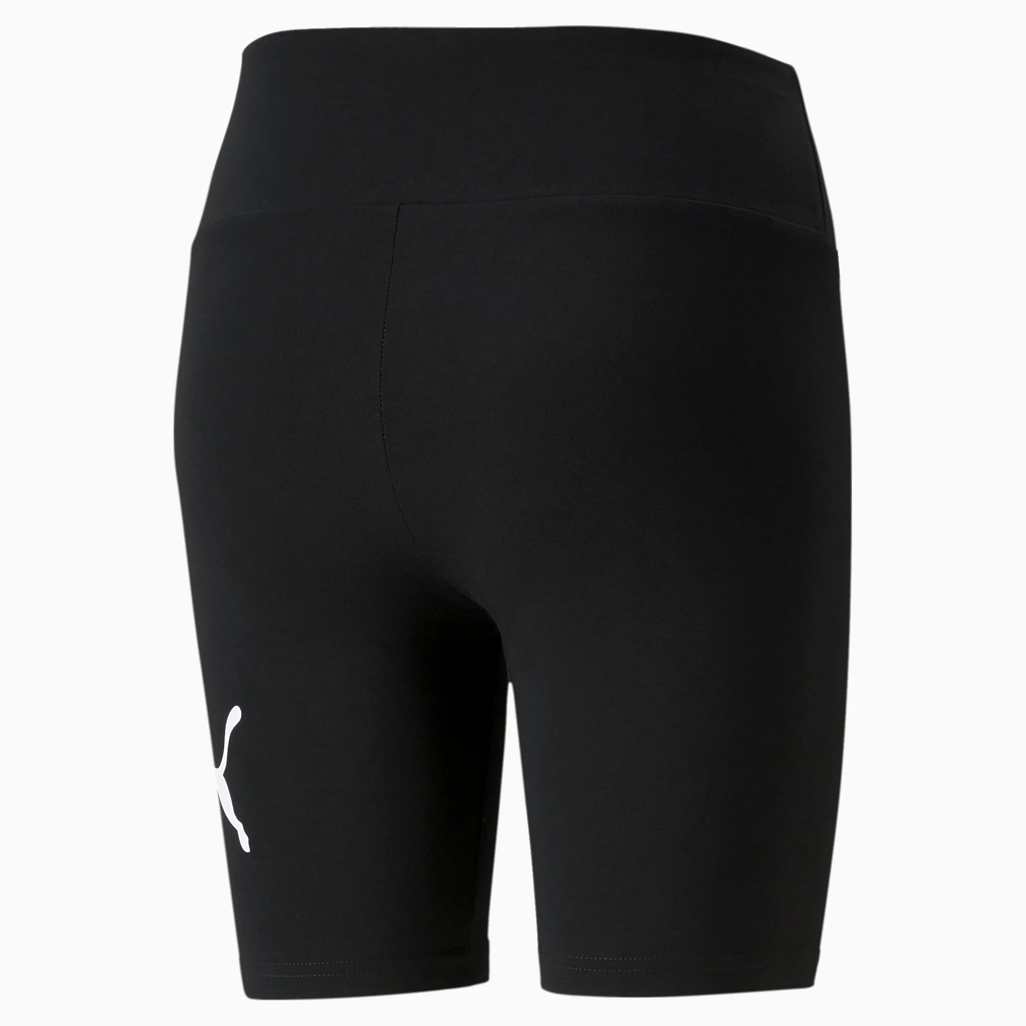 Women's PUMA Essentials Logo Short Leggings Black