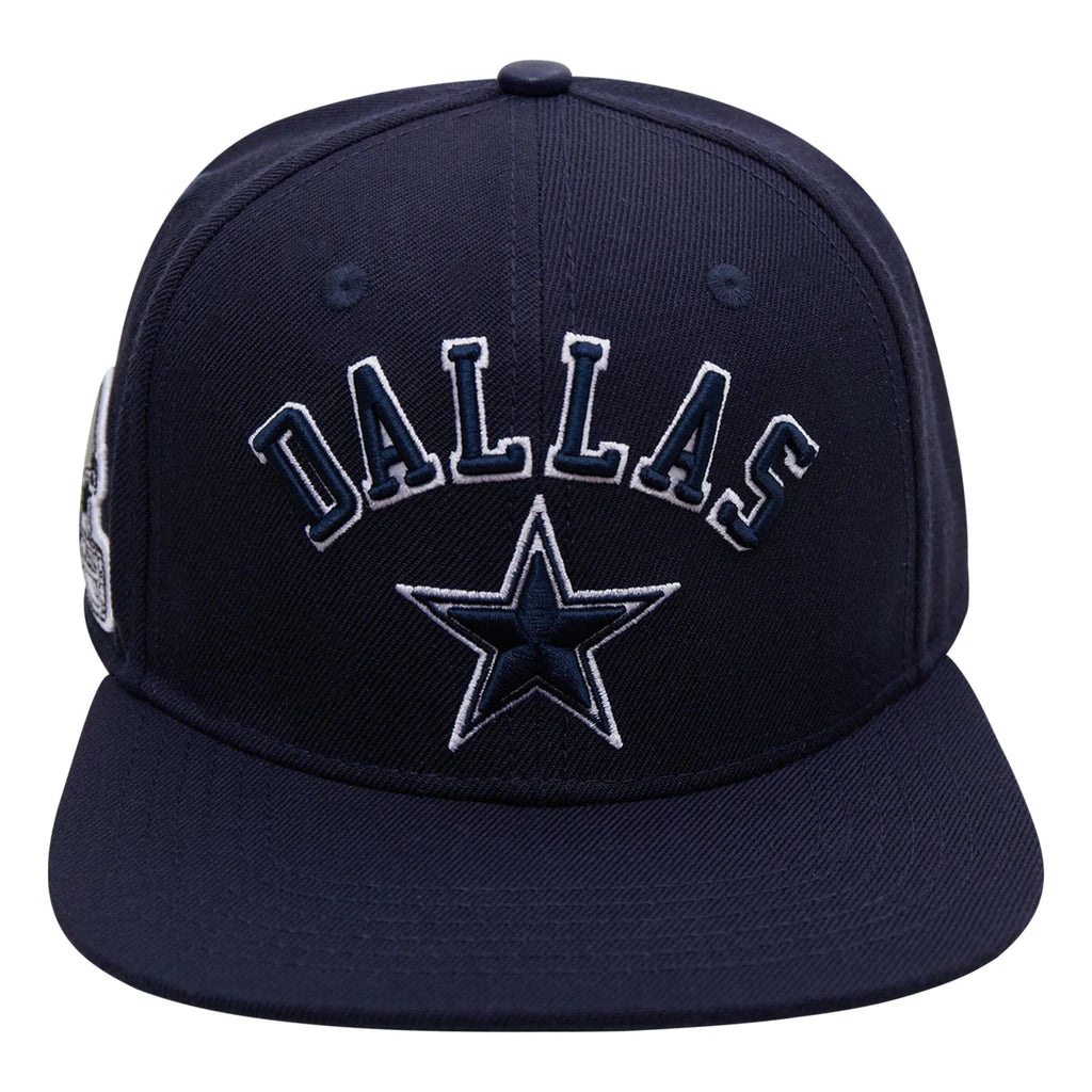 Pro Standard Dallas Cowboys Stacked Logo Snapback Hat