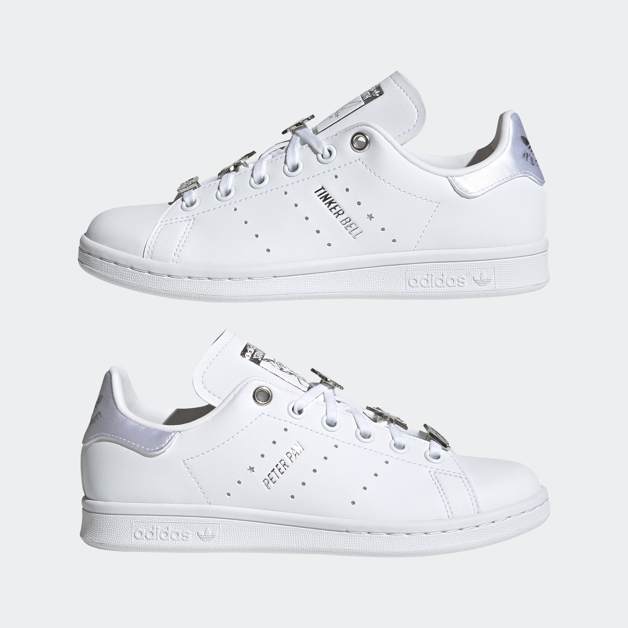 Big Kids’ adidas Originals Peter Pan & Tinker Bell Stan Smith Shoes