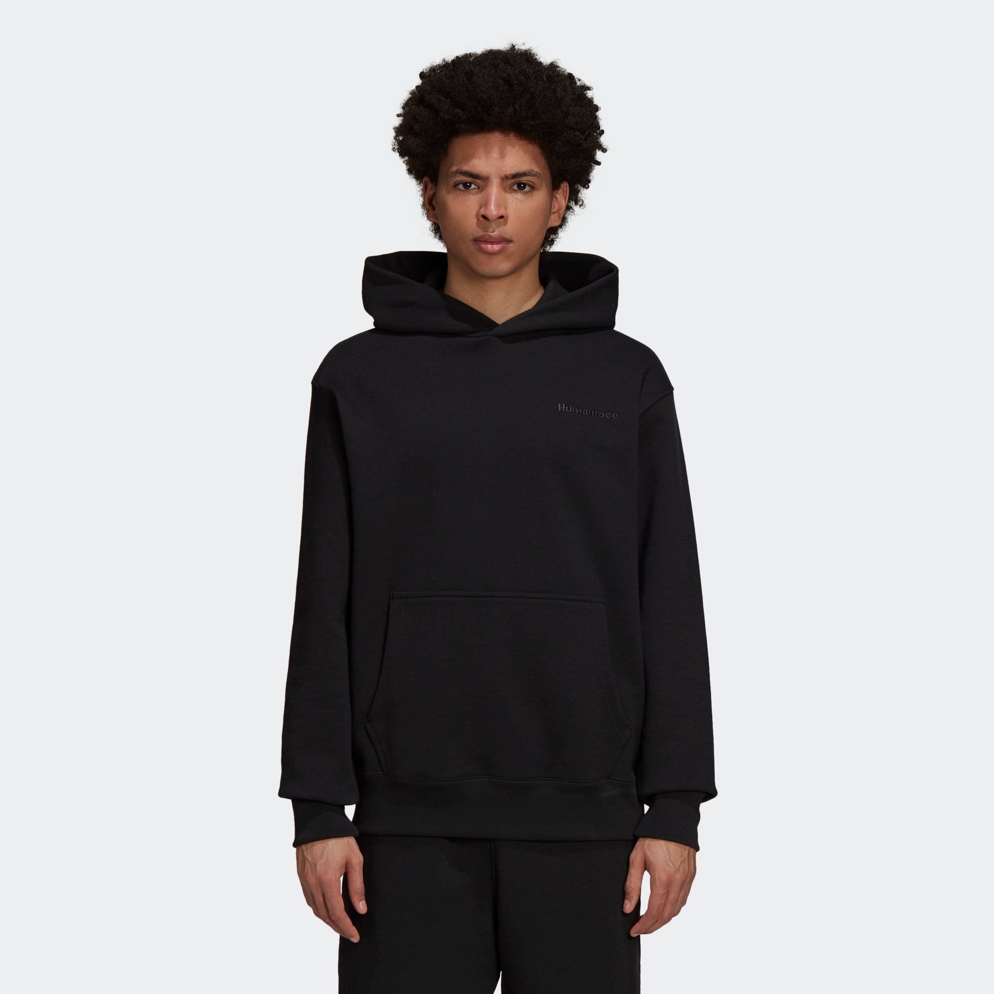 Unisex adidas Originals Pharrell Williams Basics Hoodie Black