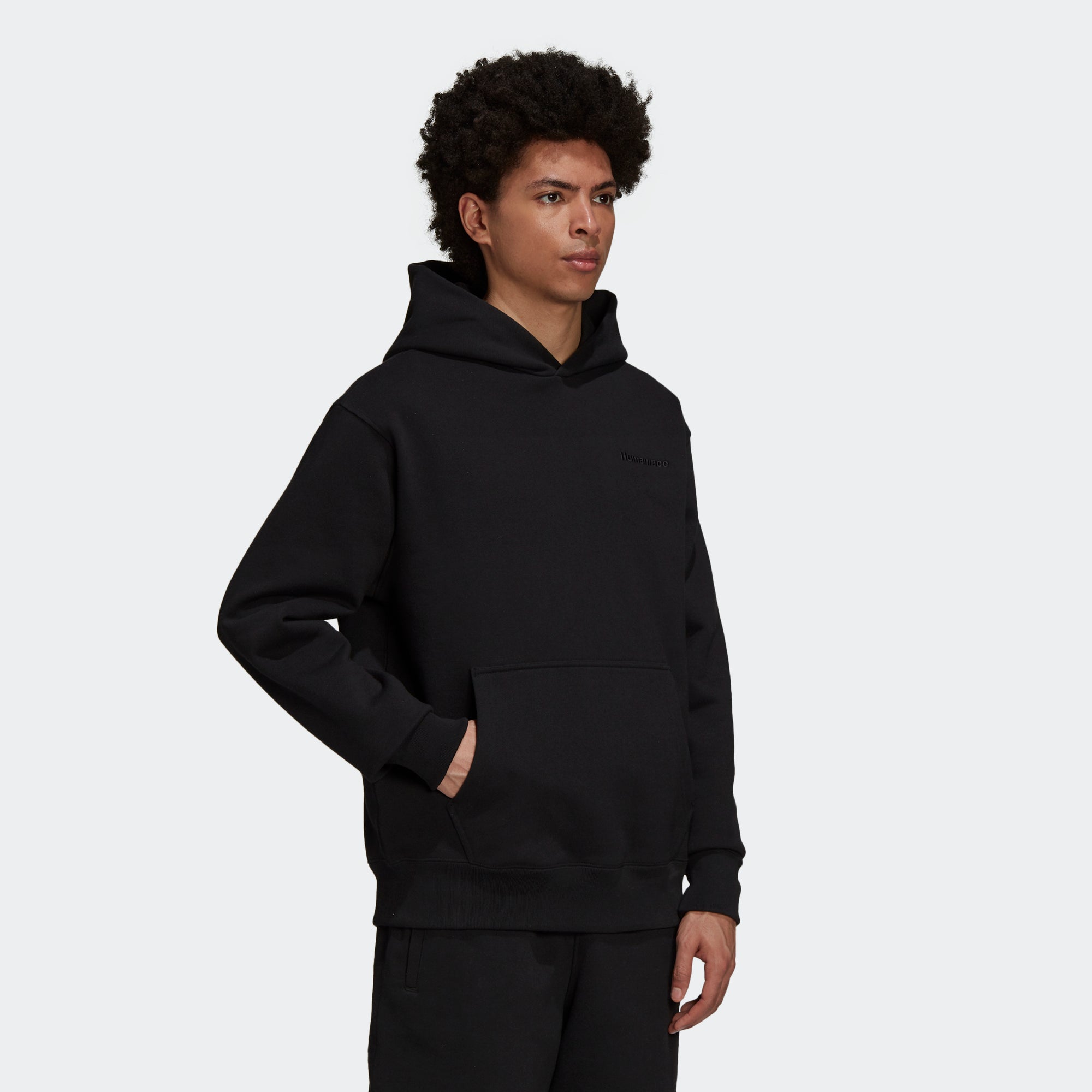 Unisex adidas Originals Pharrell Williams Basics Hoodie Black