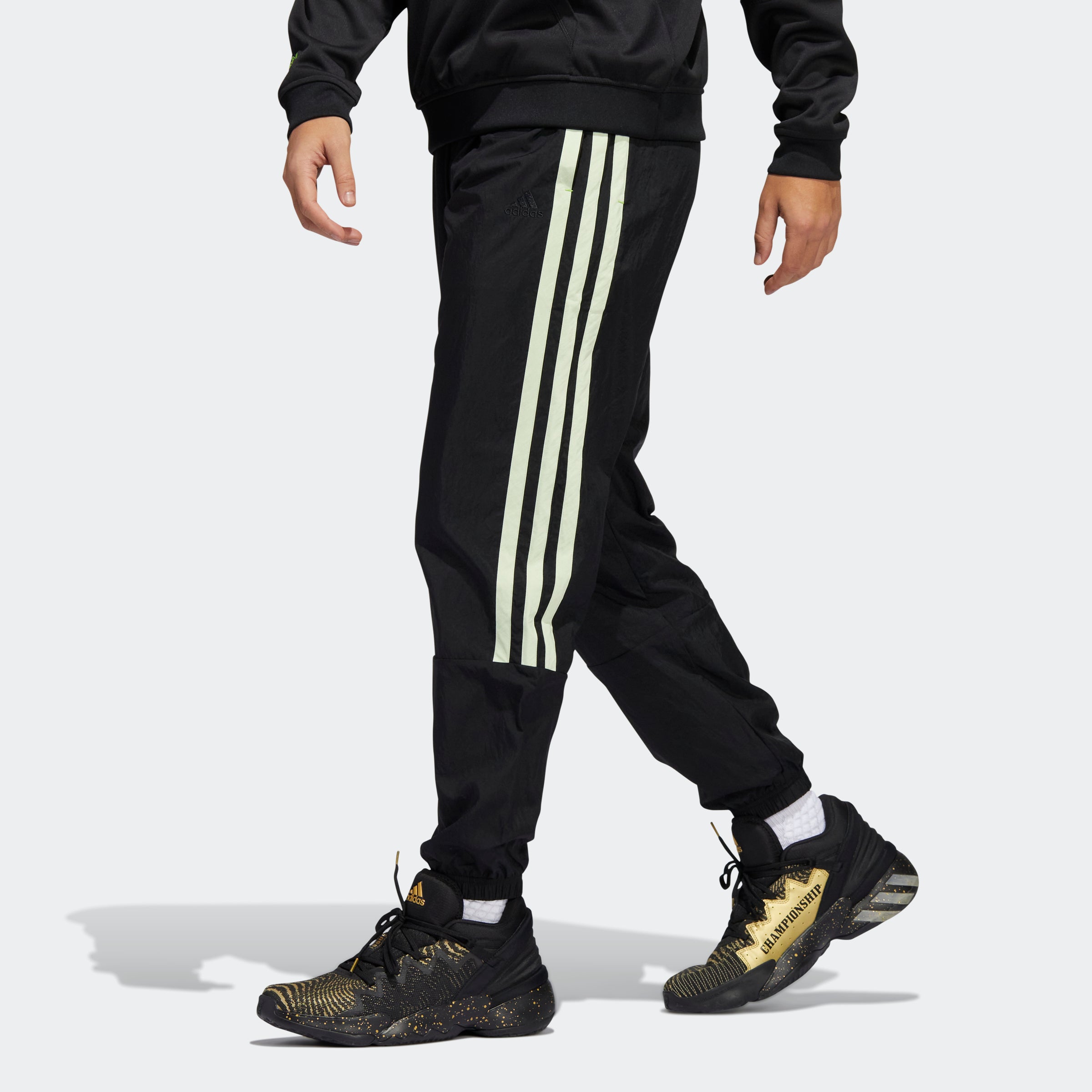 Men's adidas Basketball Donovan Mitchell Pants Black