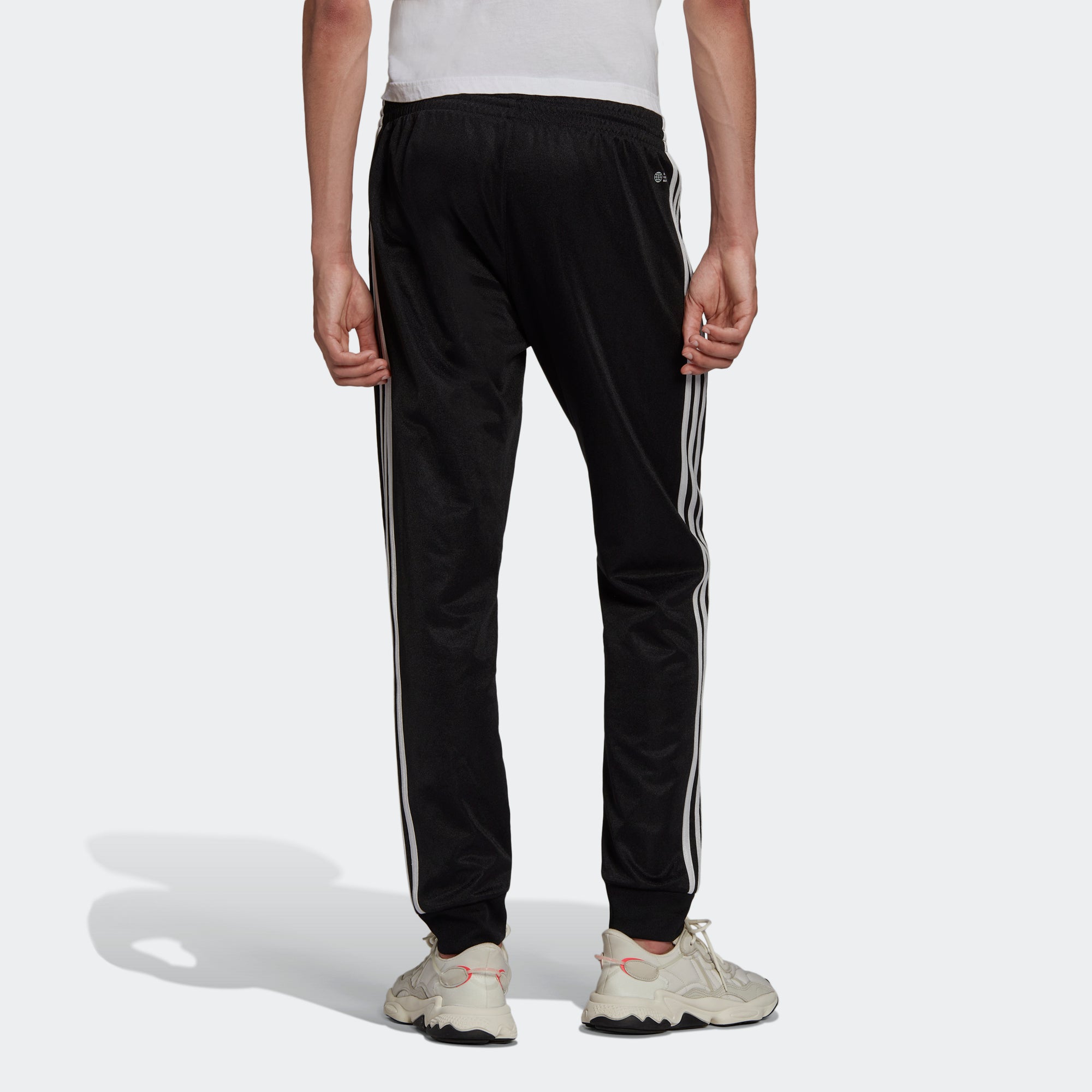 Men's adidas Originals Adicolor Classics SST High-Shine Track Pants Black