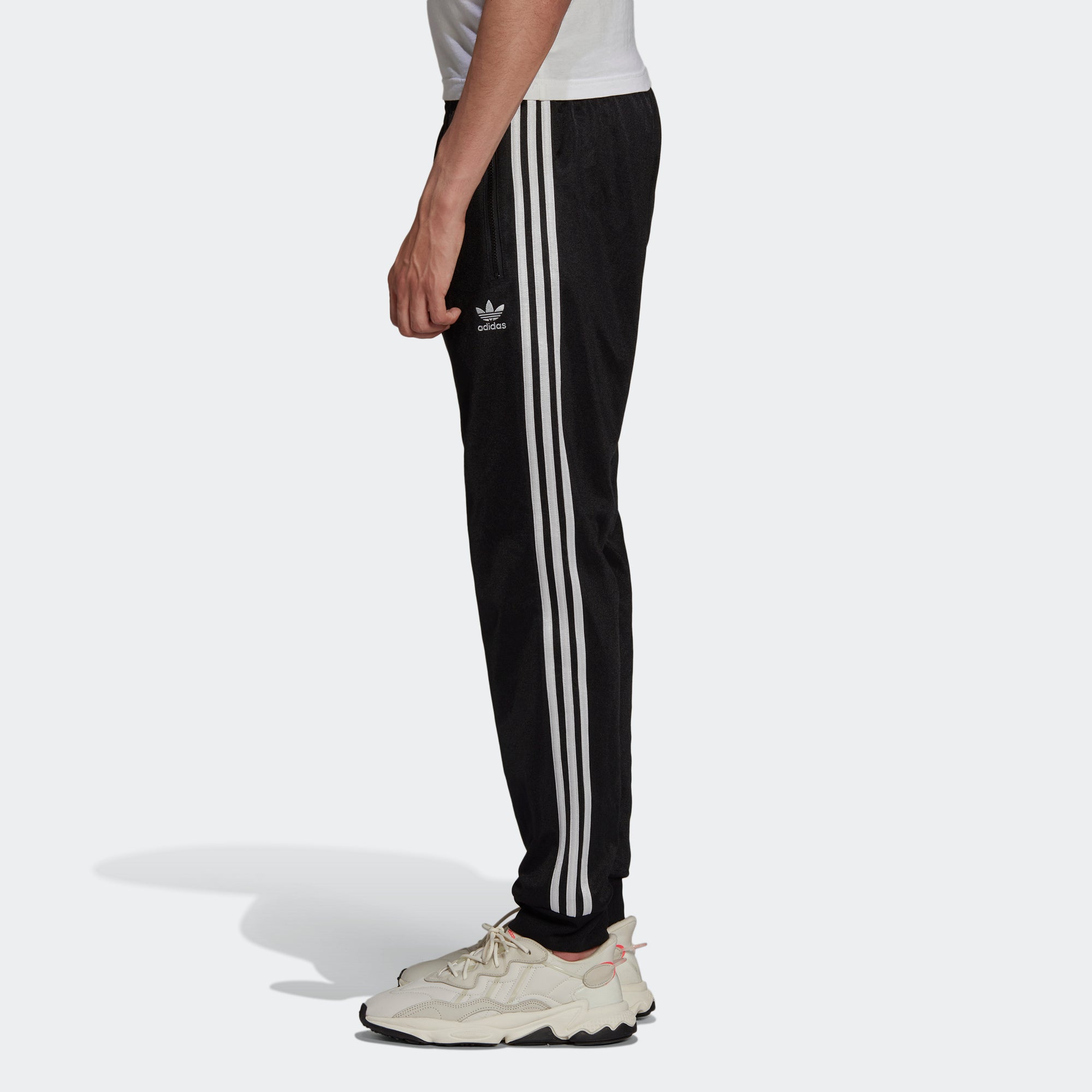 Men's adidas Originals Adicolor Classics SST High-Shine Track Pants Black
