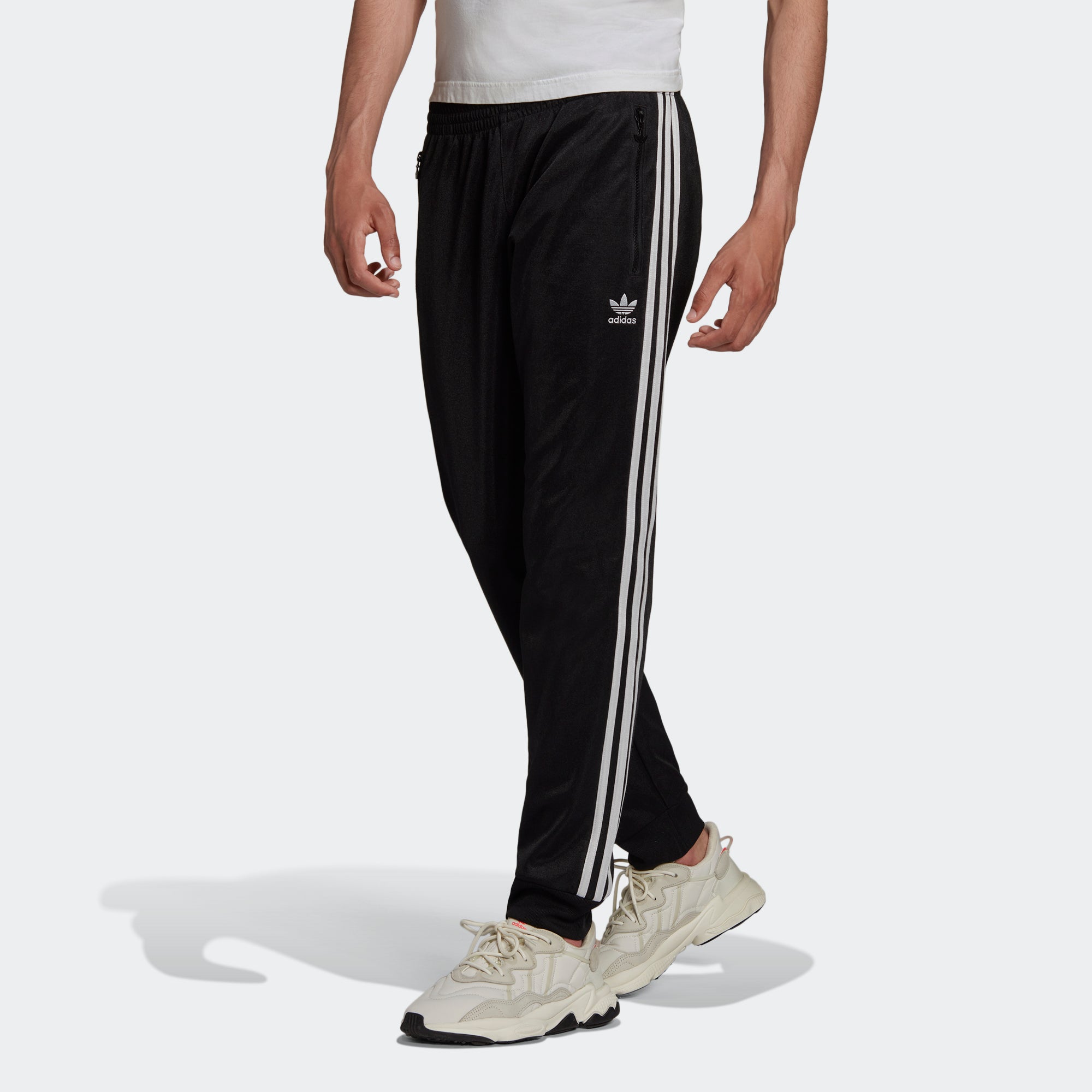 Men's adidas Originals Adicolor Classics SST High-Shine Track Pants Black