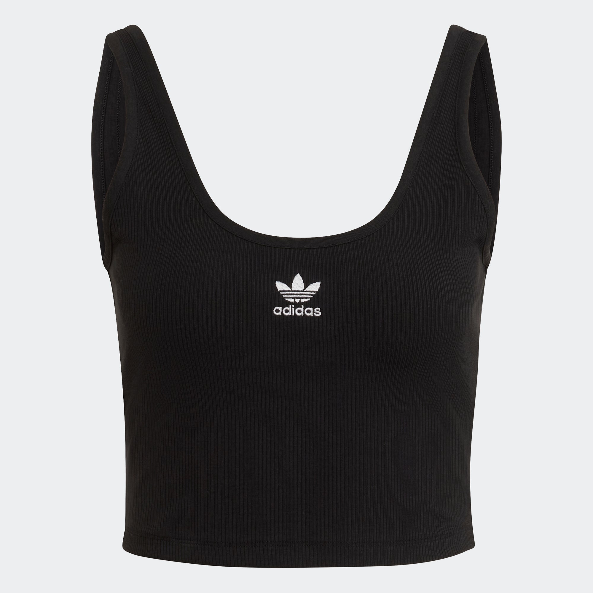 Women's adidas Originals Essentials Rib Tank Top Black