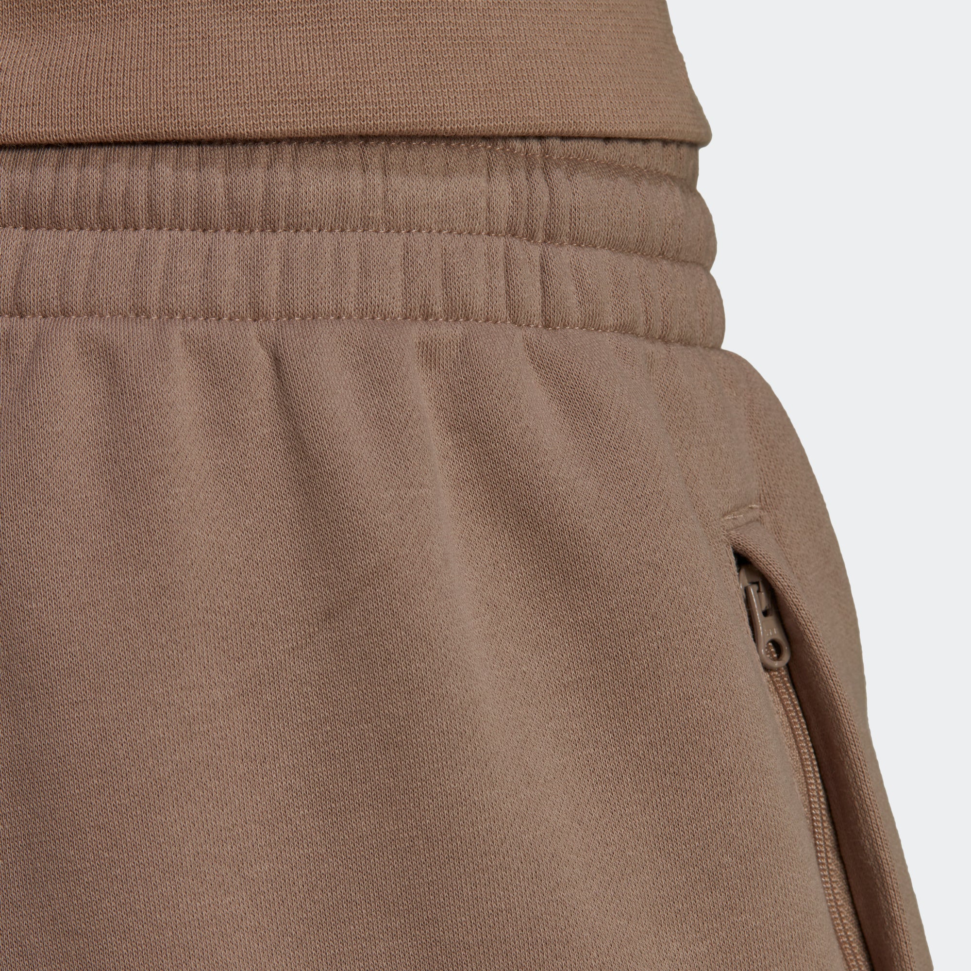 Men's adidas Originals Trefoil Linear Sweatpants Chalky Brown