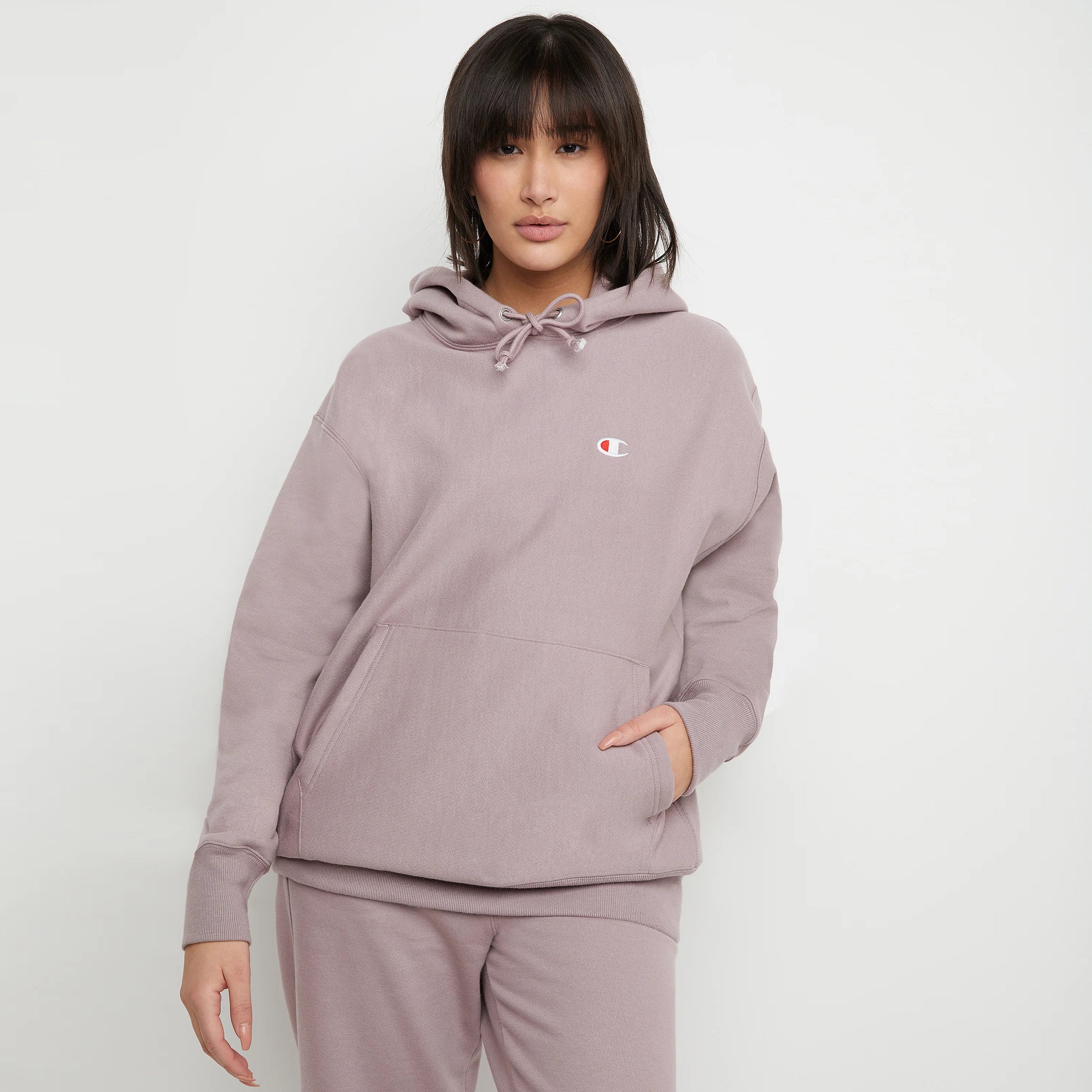 Women's Champion RW Boyfriend Hoodie Vintage Mauve