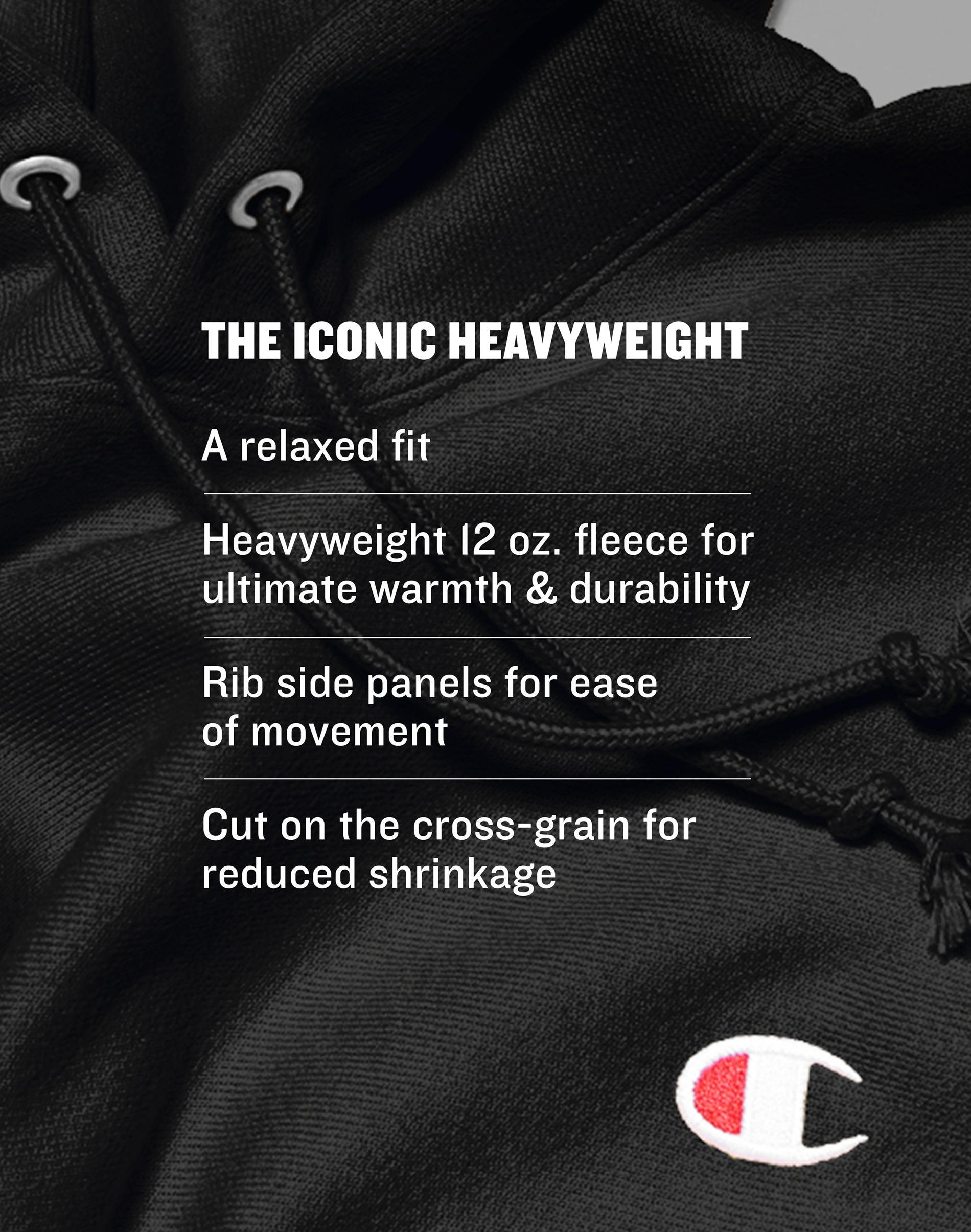 Men's Champion Life Reverse Weave Hoodie Team Red Scarlet