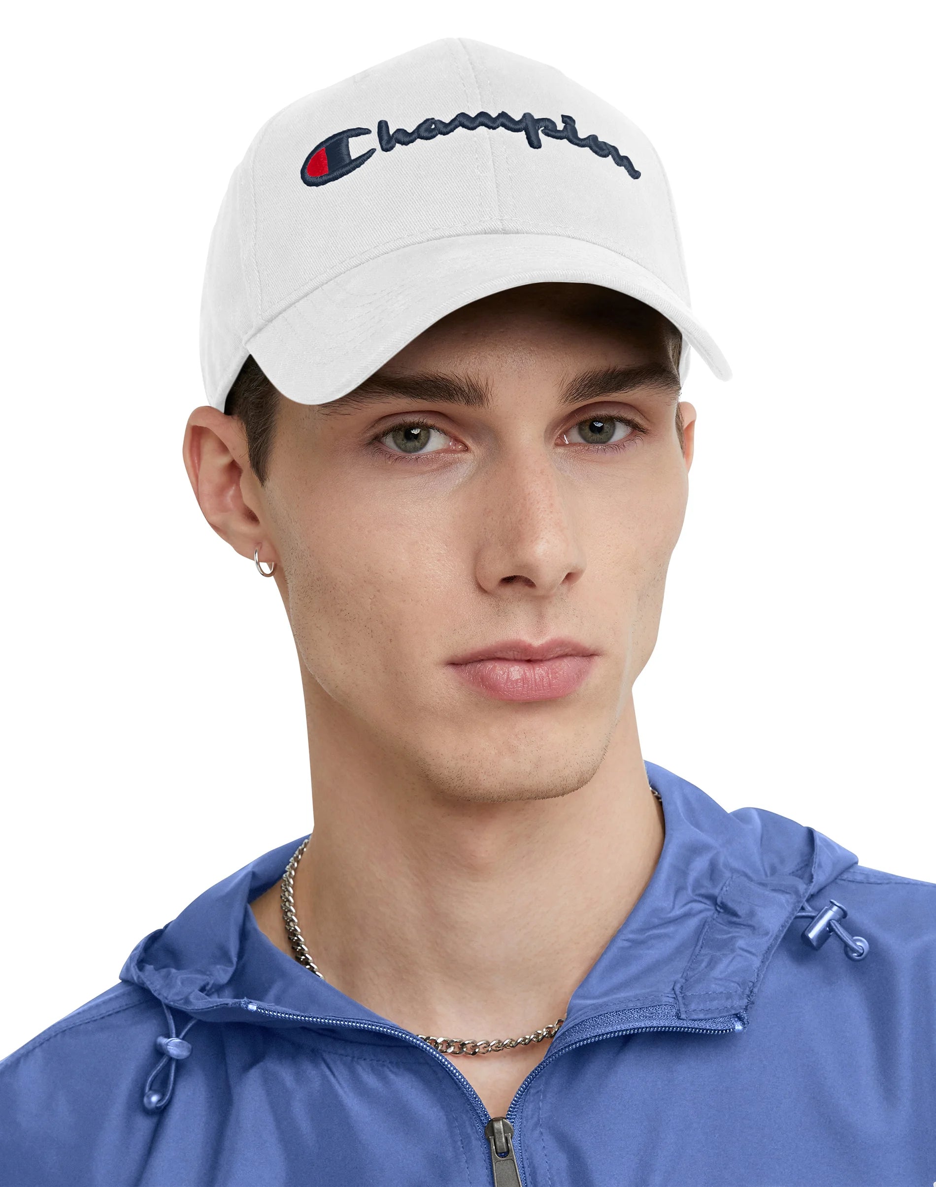 Unisex Champion Classic Twill Hat White