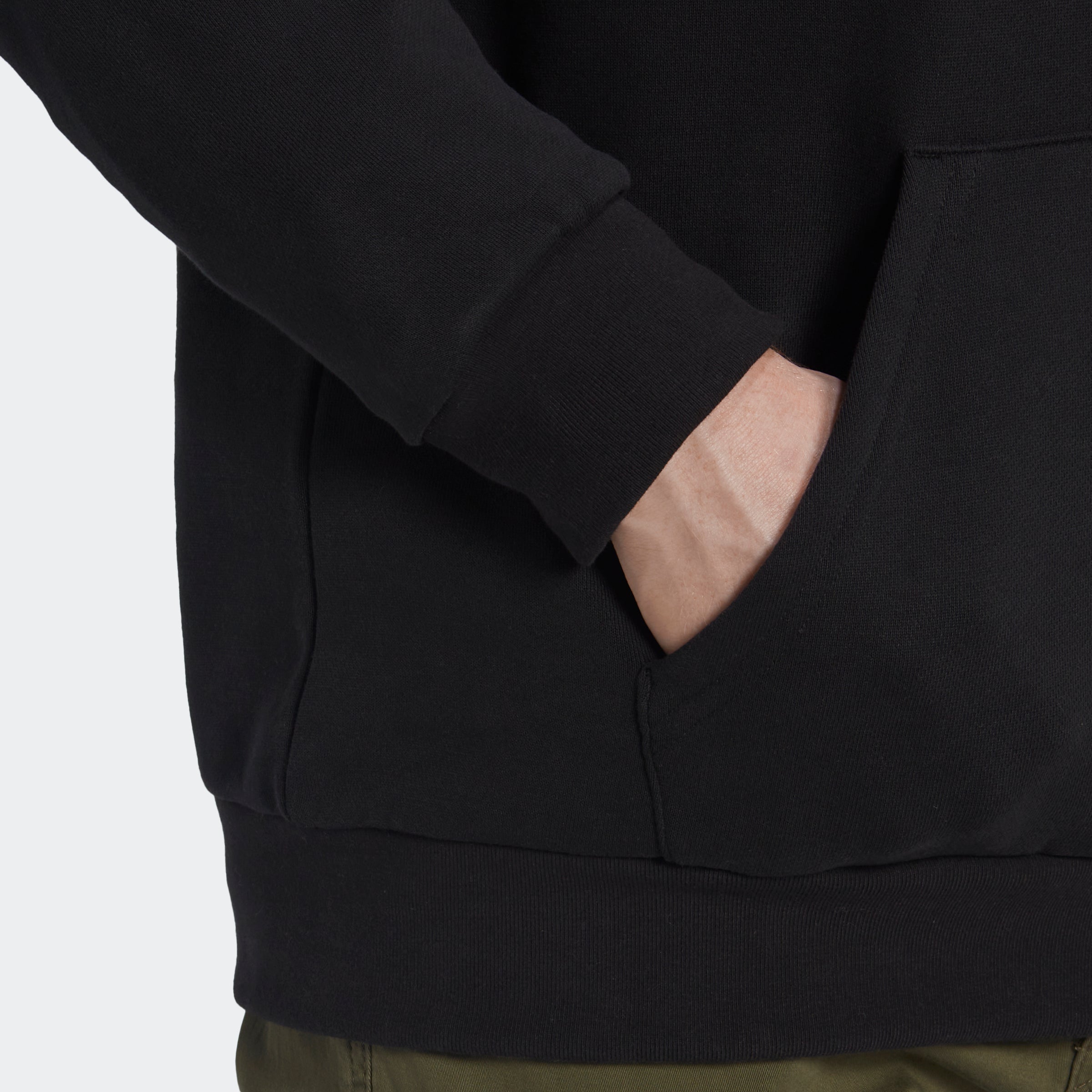 Men's adidas Originals Trefoil Series Street Hoodie Black