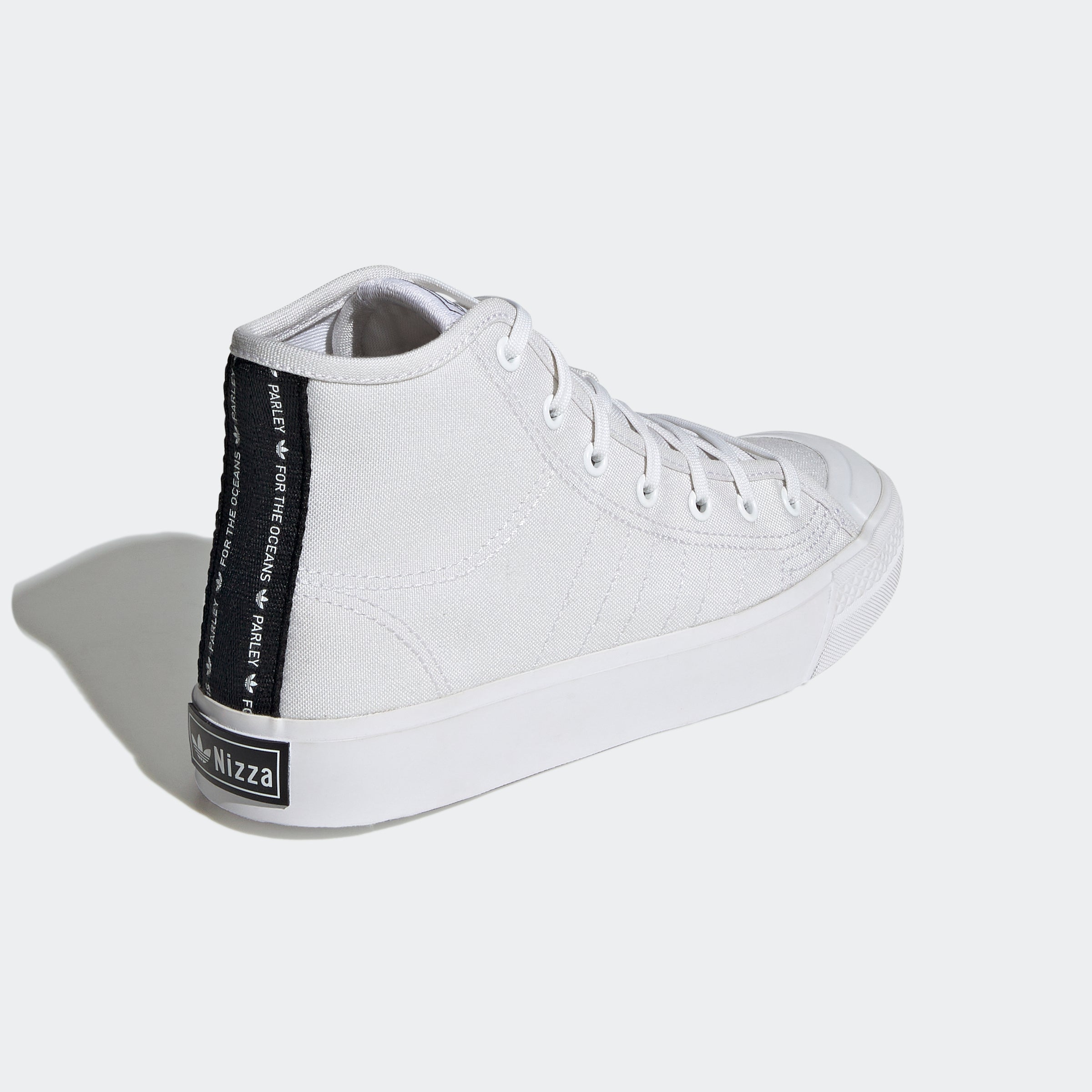 Kids adidas Originals Nizza Hi Shoes White