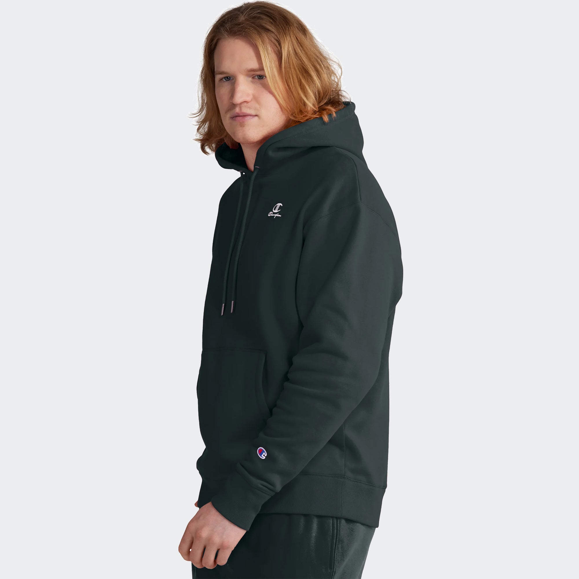 Men's Champion Classic Fleece Hoodie Black