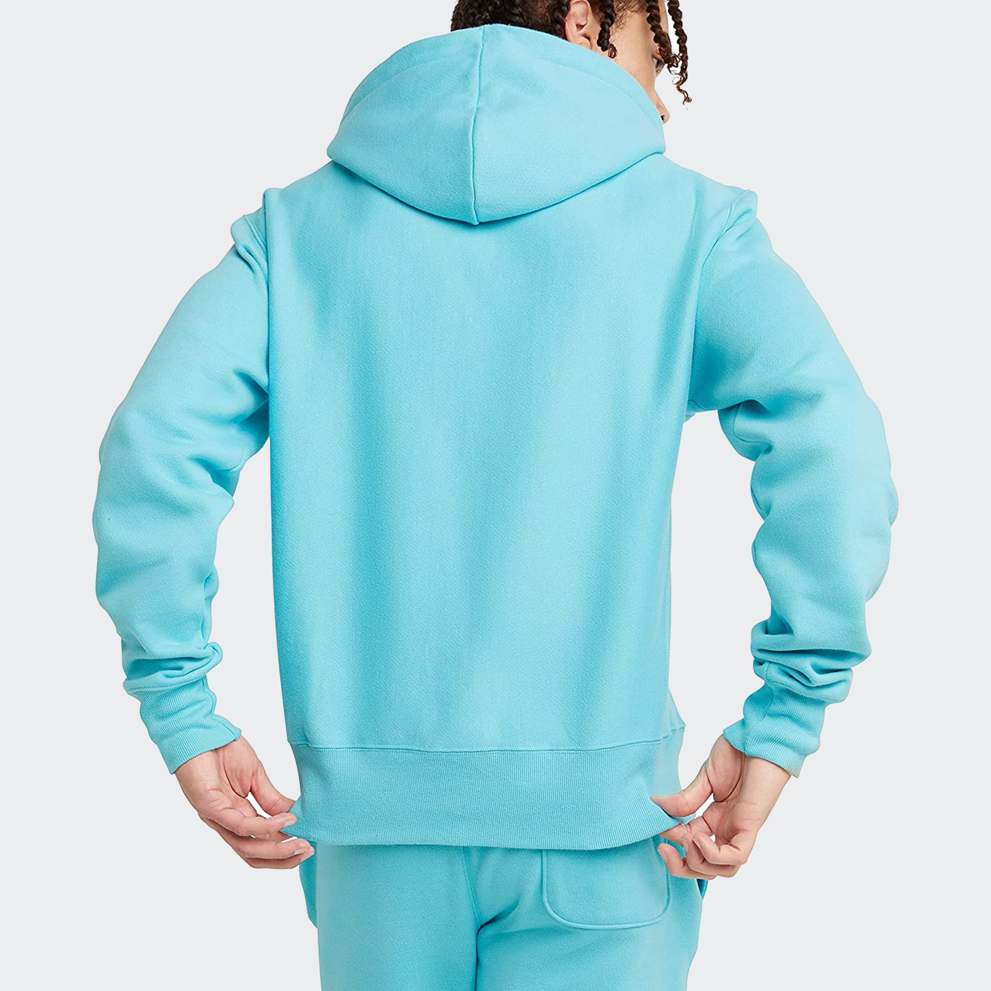 Men's Champion Life Reverse Weave Hoodie Aquarelle Blue