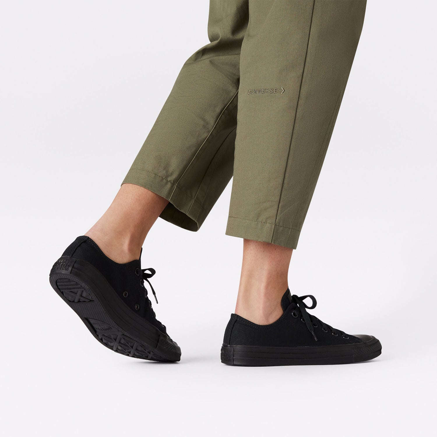 Unisex Converse Chuck Taylor All Star Low Top Shoes Black