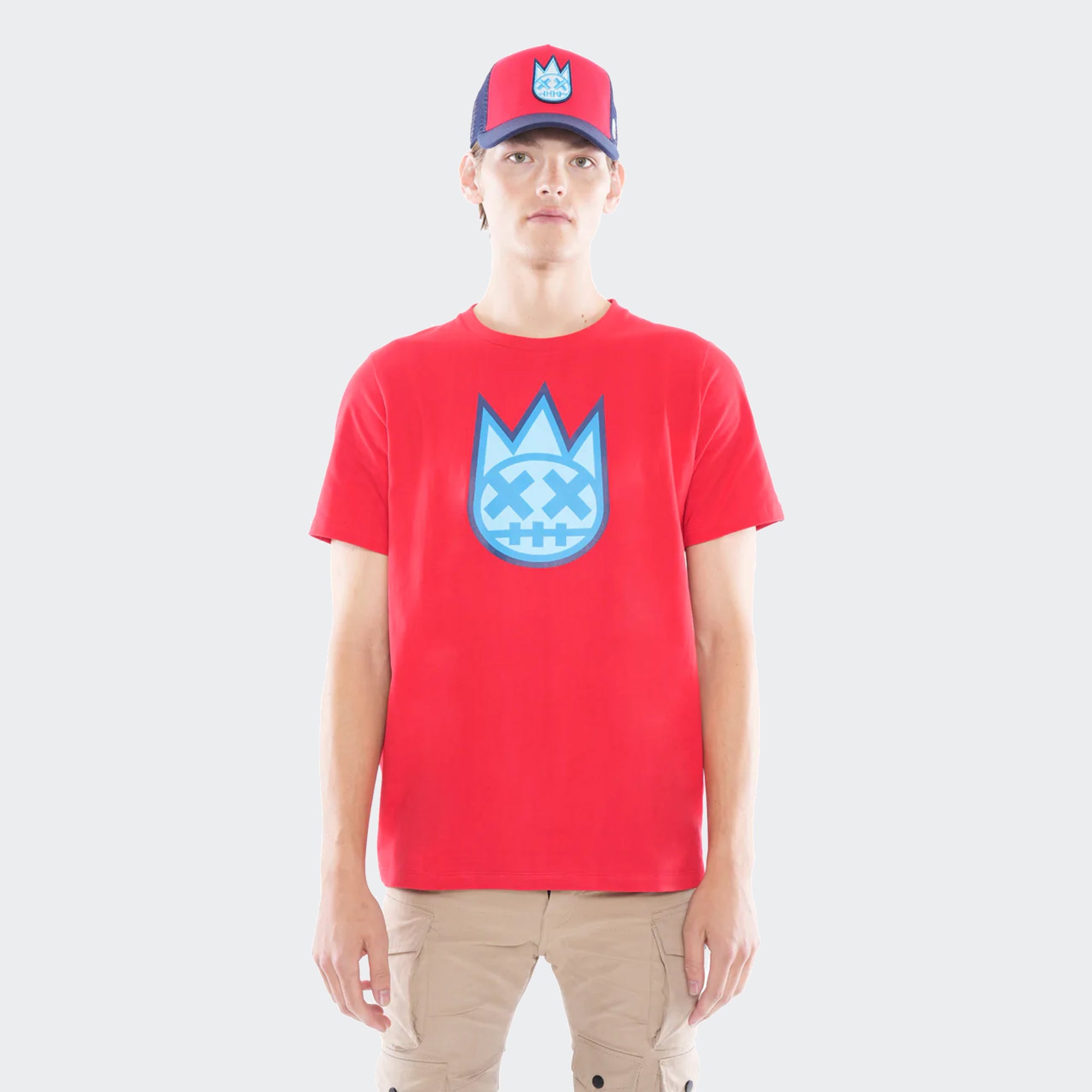 Men's Cult of Individuality 3D Clean Shimuchan Tee Red