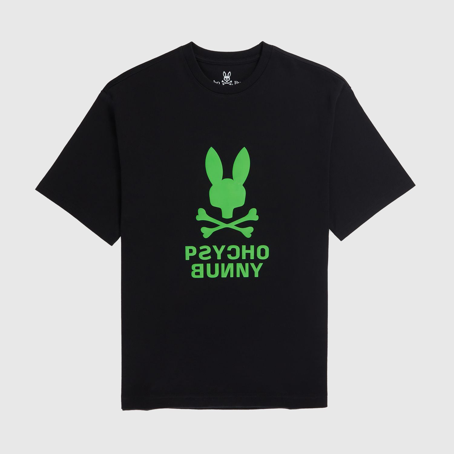 Men's Psycho Bunny Lloyds Relaxed Fit Graphic Tee Black