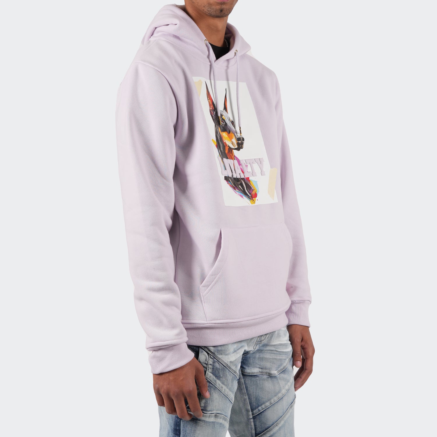 Men's TWO MILL TWENTY "Loyalty" Hoodie Lavender