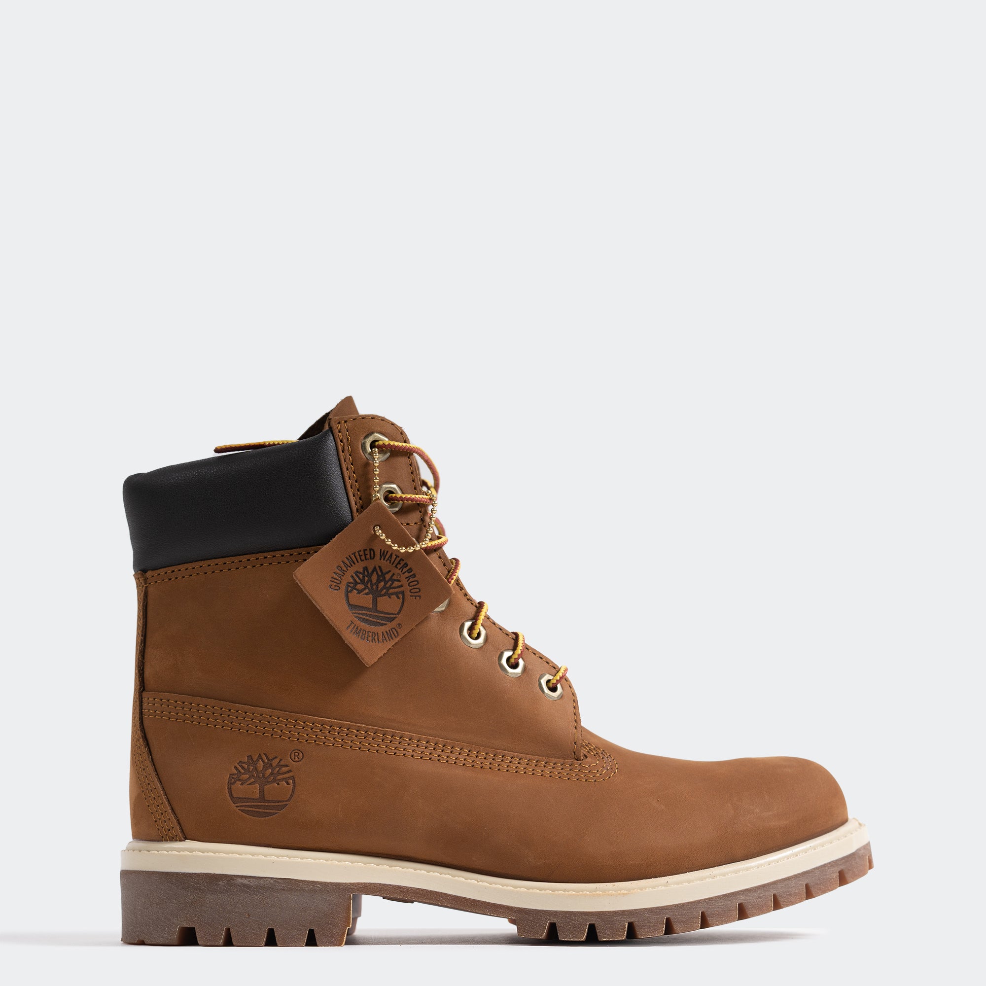 Men's Timberland 6-Inch Premium Waterproof Boots Rust Nubuck