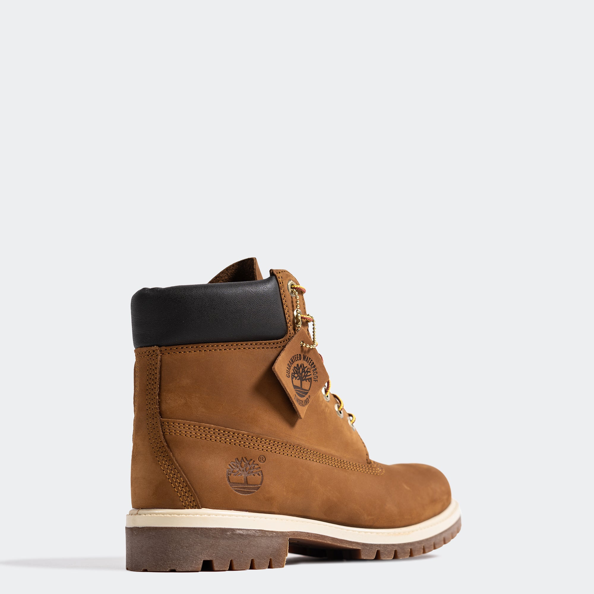 Men's Timberland 6-Inch Premium Waterproof Boots Rust Nubuck
