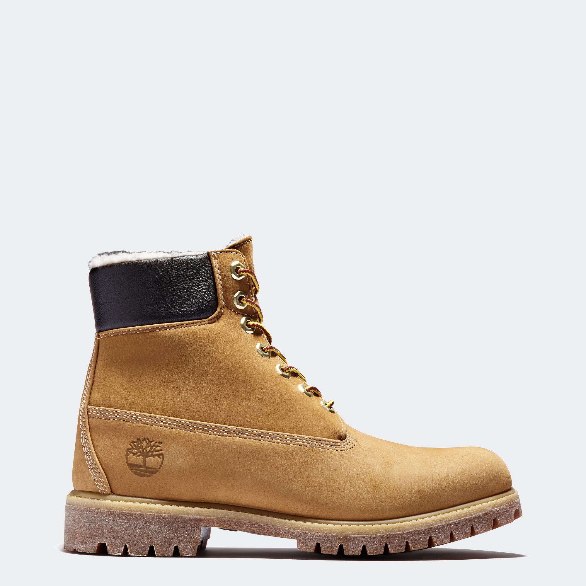 Men's Timberland Premium Warm-Lined 6-Inch Waterproof Boots Wheat