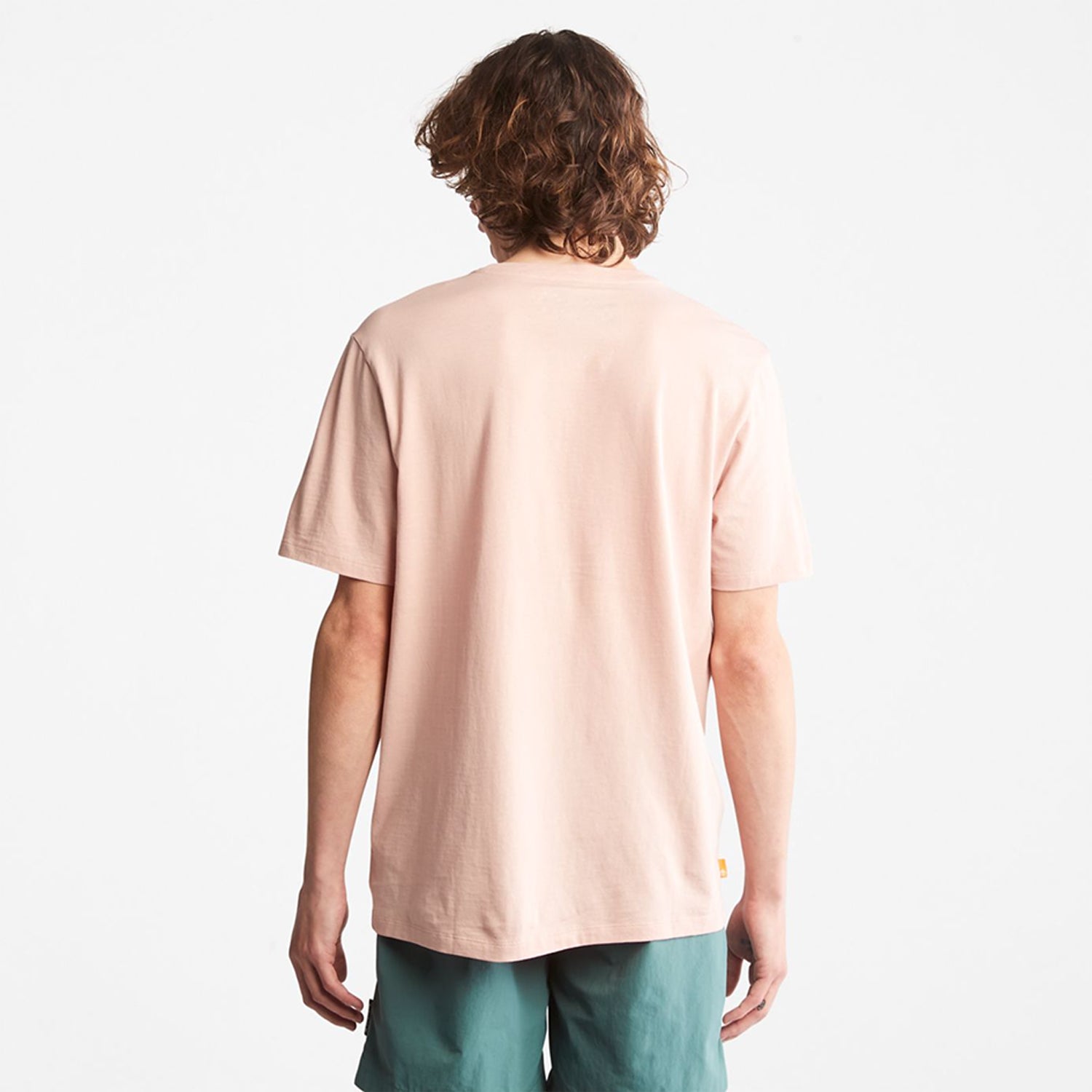 Men's Timberland Short-Sleeve Logo Tee Cameo Rose