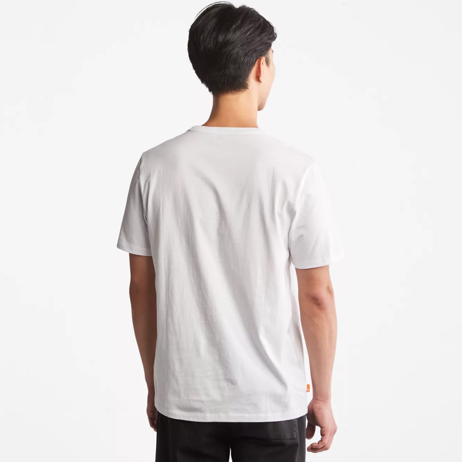 Men's Timberland Short-Sleeve Logo Tee White