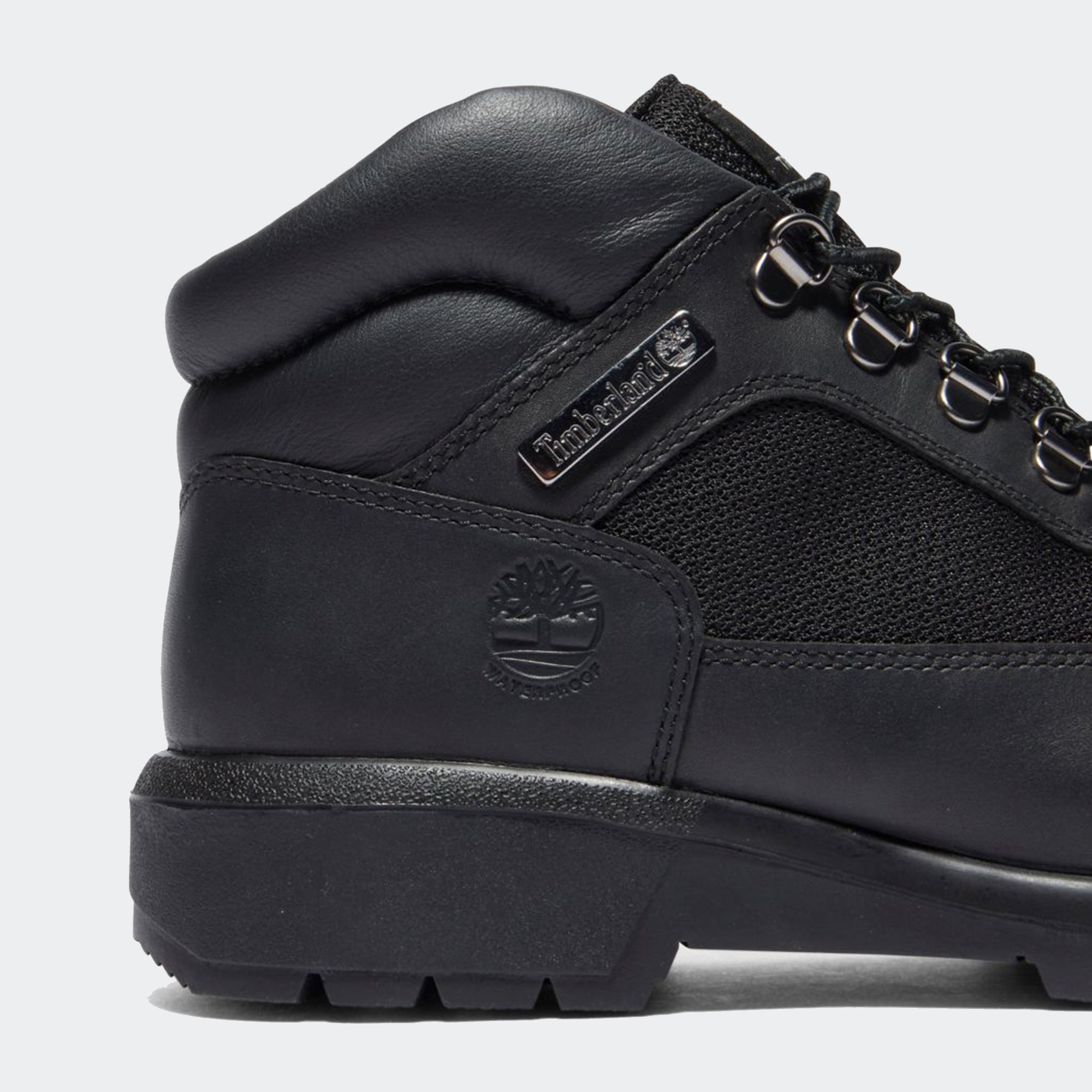 Men's Timberland Waterproof Field Boots Black