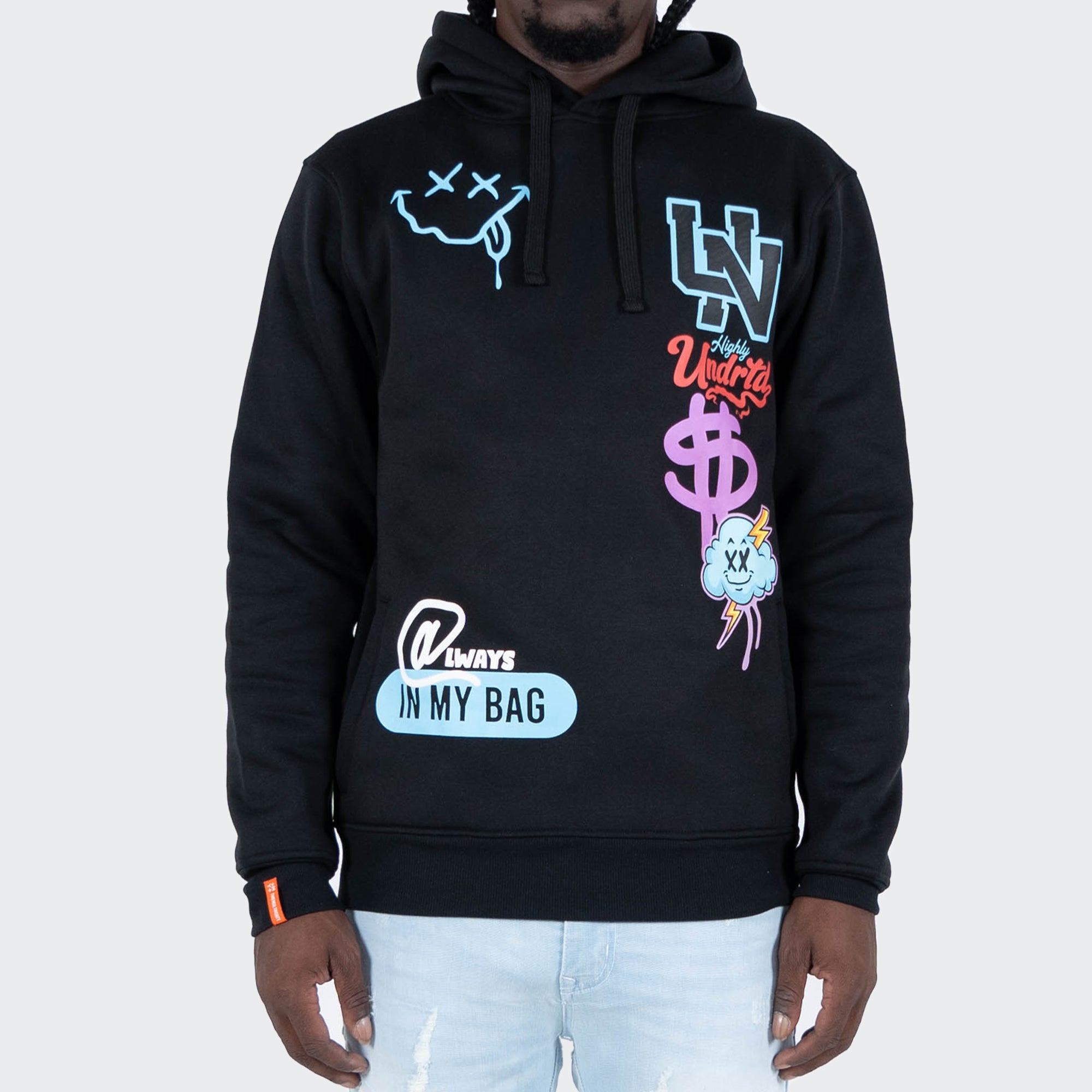 Men's TWO MILL TWENTY "Always In My Bag" Hoodie Black