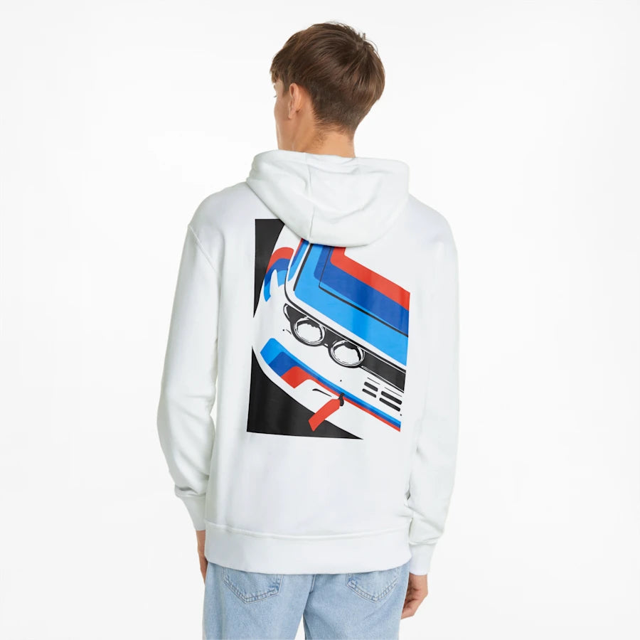 Men's PUMA BMW M Motorsport Statement Hoodie White