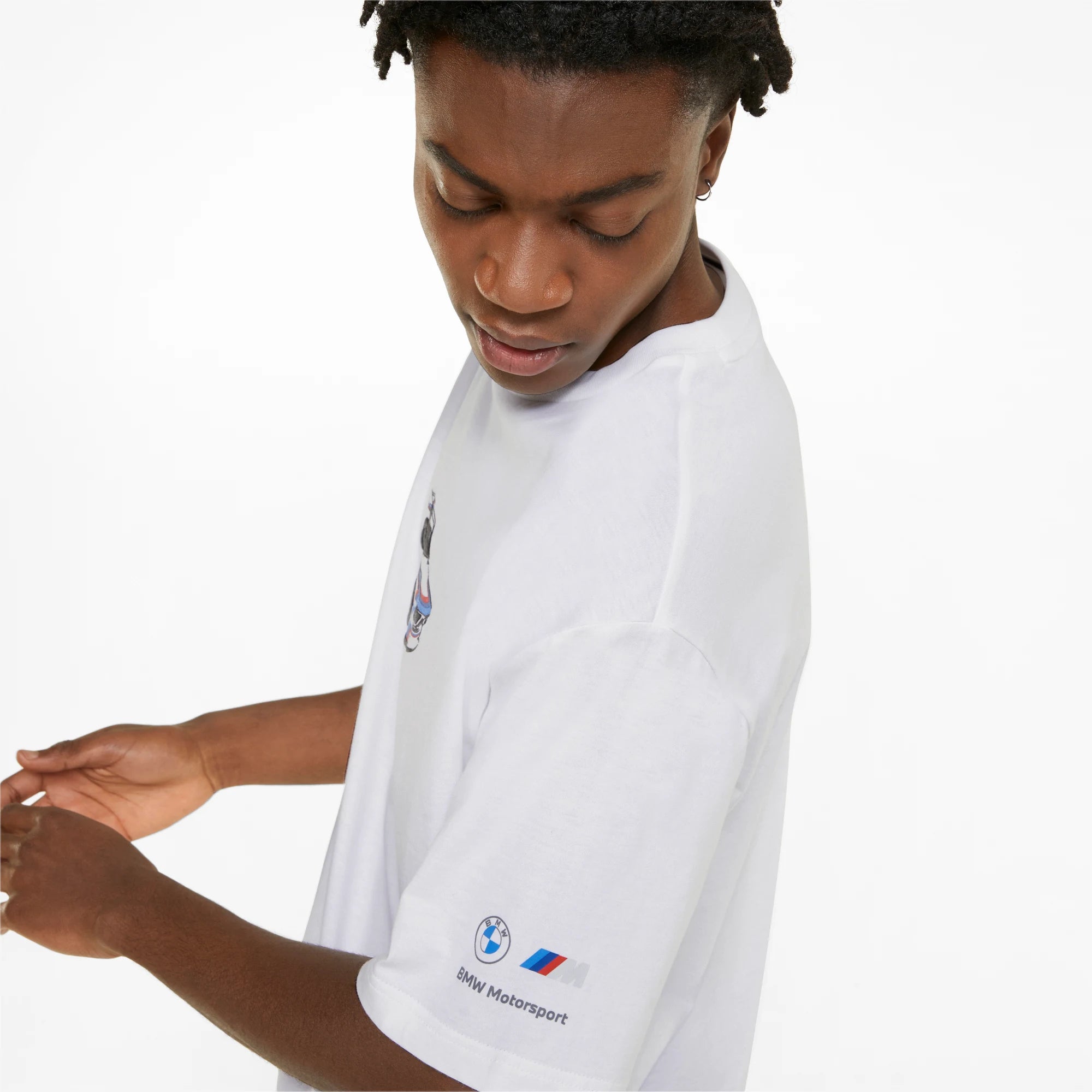 Men's PUMA BMW M Motorsport Statement Tee White