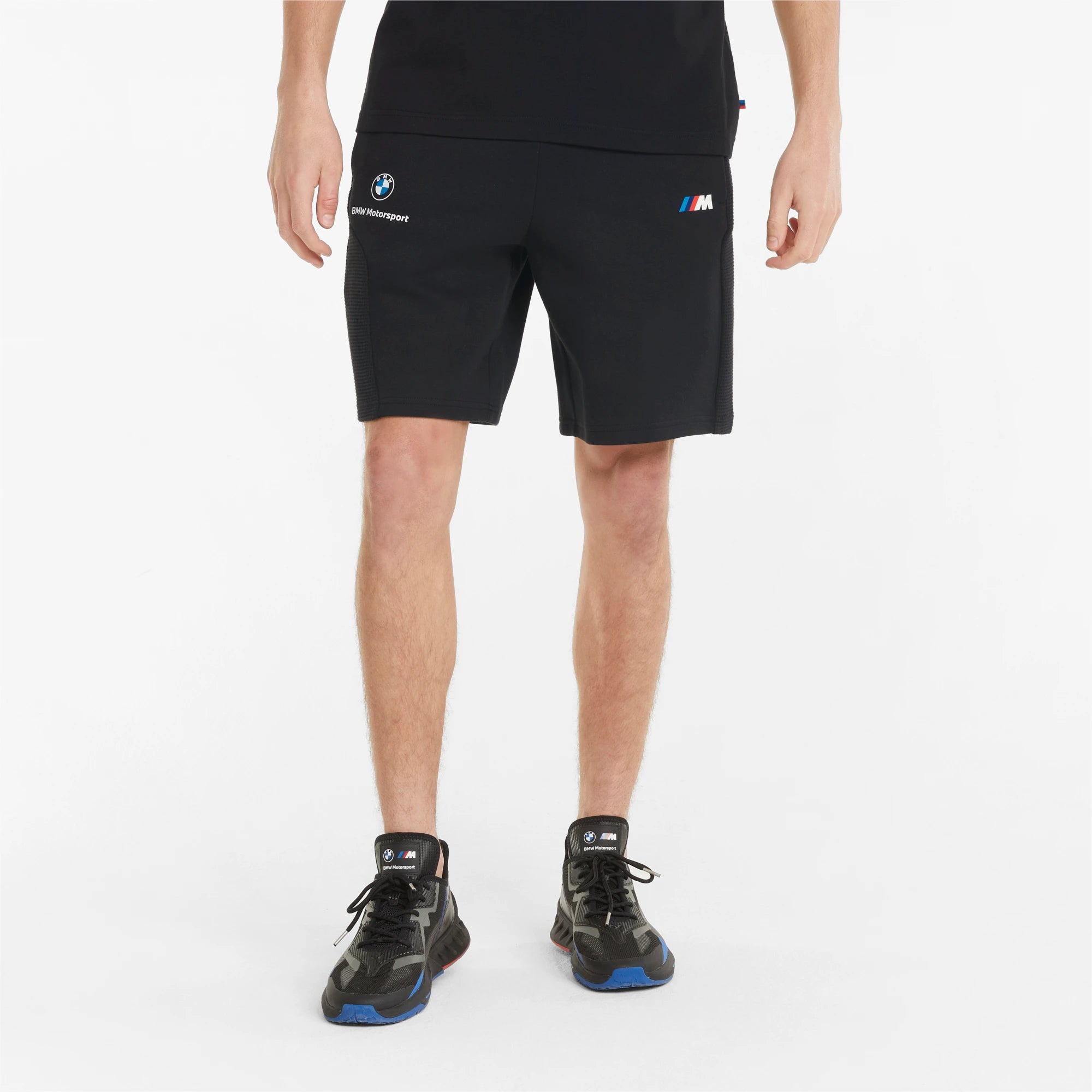Men's PUMA BMW M Motorsport Sweat Shorts Black