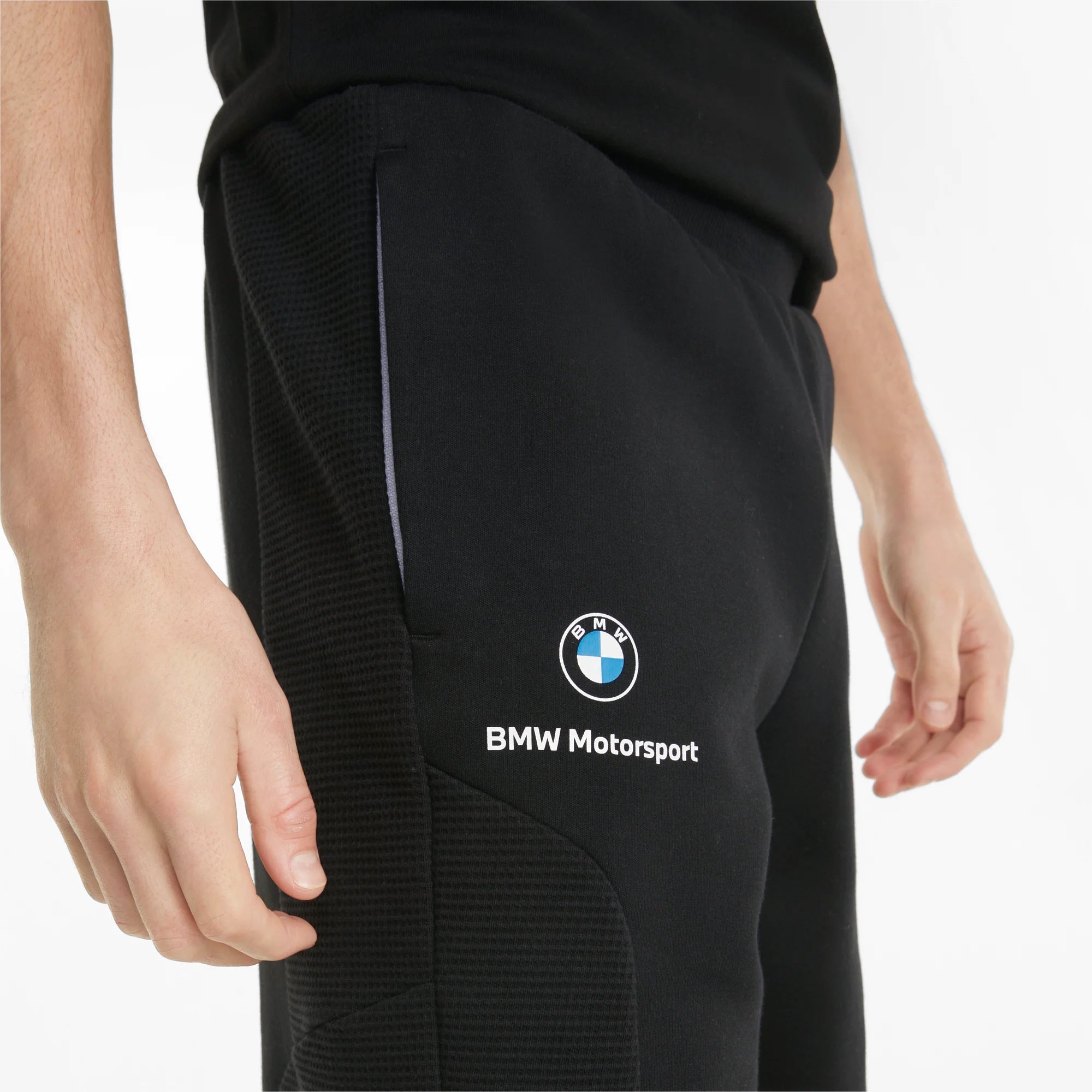 Men's PUMA BMW M Motorsport Sweat Shorts Black