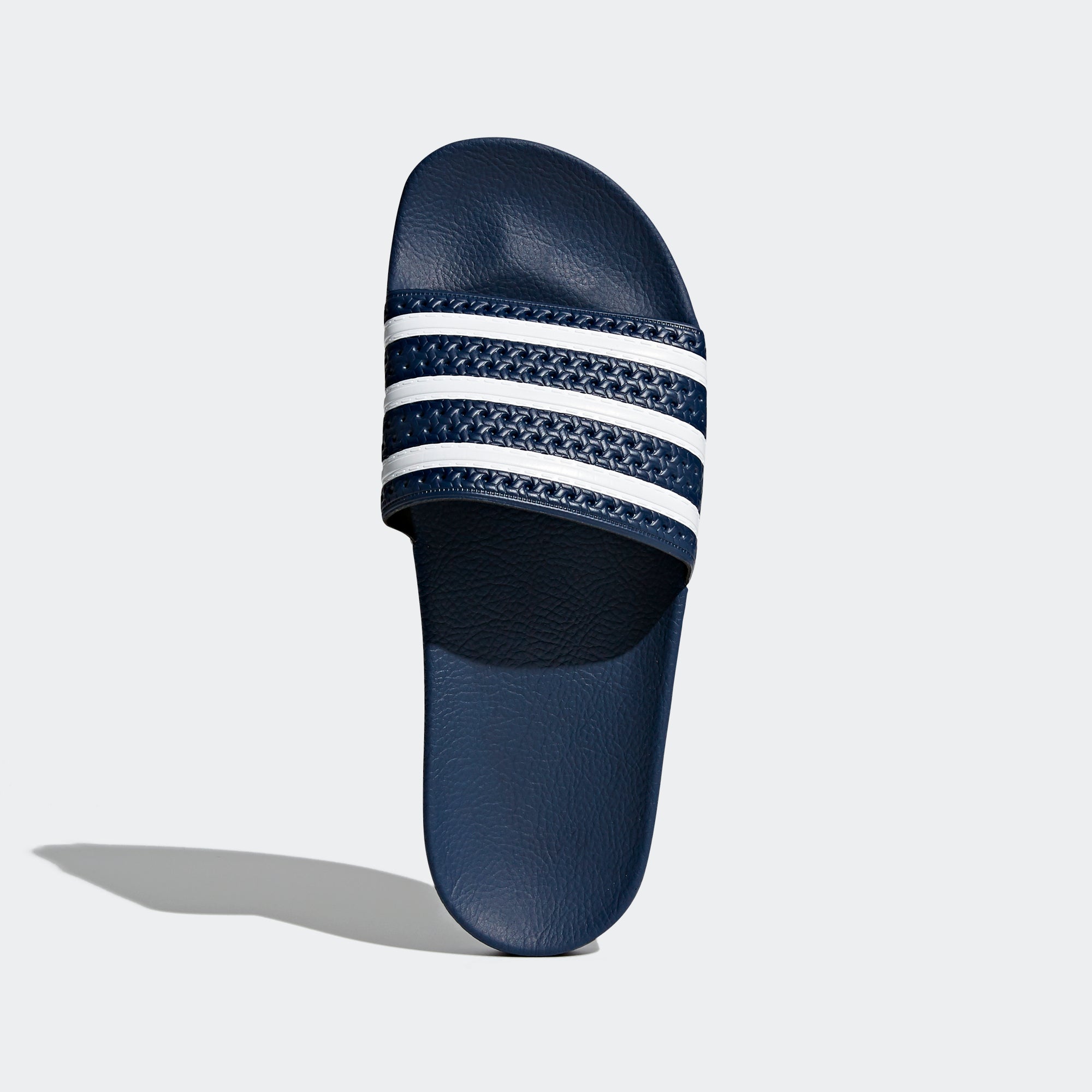 Men's adidas Originals Adilette Slides Adi Blue / White / Adi Blue
